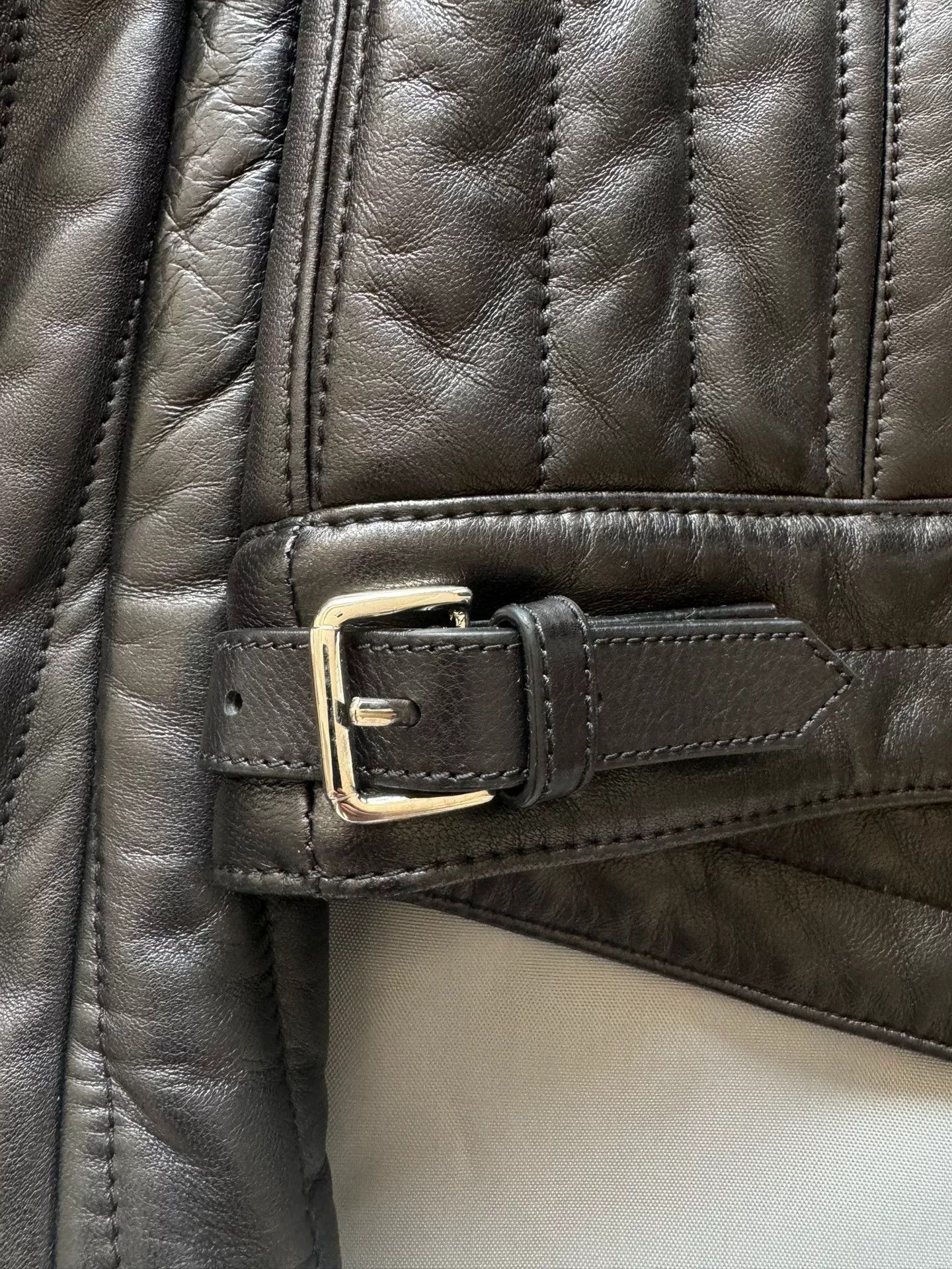 Tom Ford Tom Ford Black Leather Motorcycle Jacket Size US S / EU 44-46 / 1 - 7 Thumbnail
