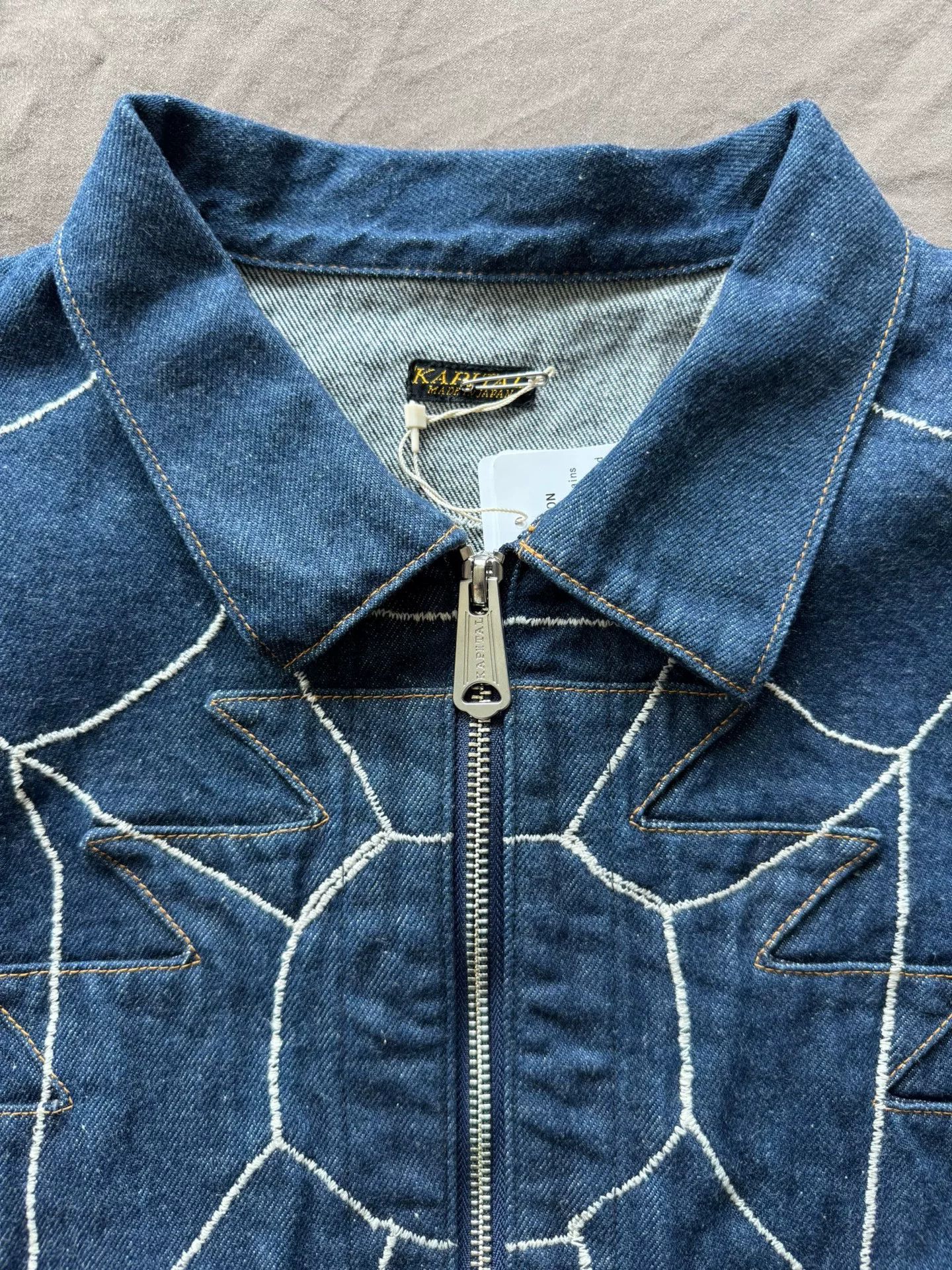 Kapital Kapital Spider Web Denim Jacket Size US L / EU 52-54 / 3 - 3 Thumbnail
