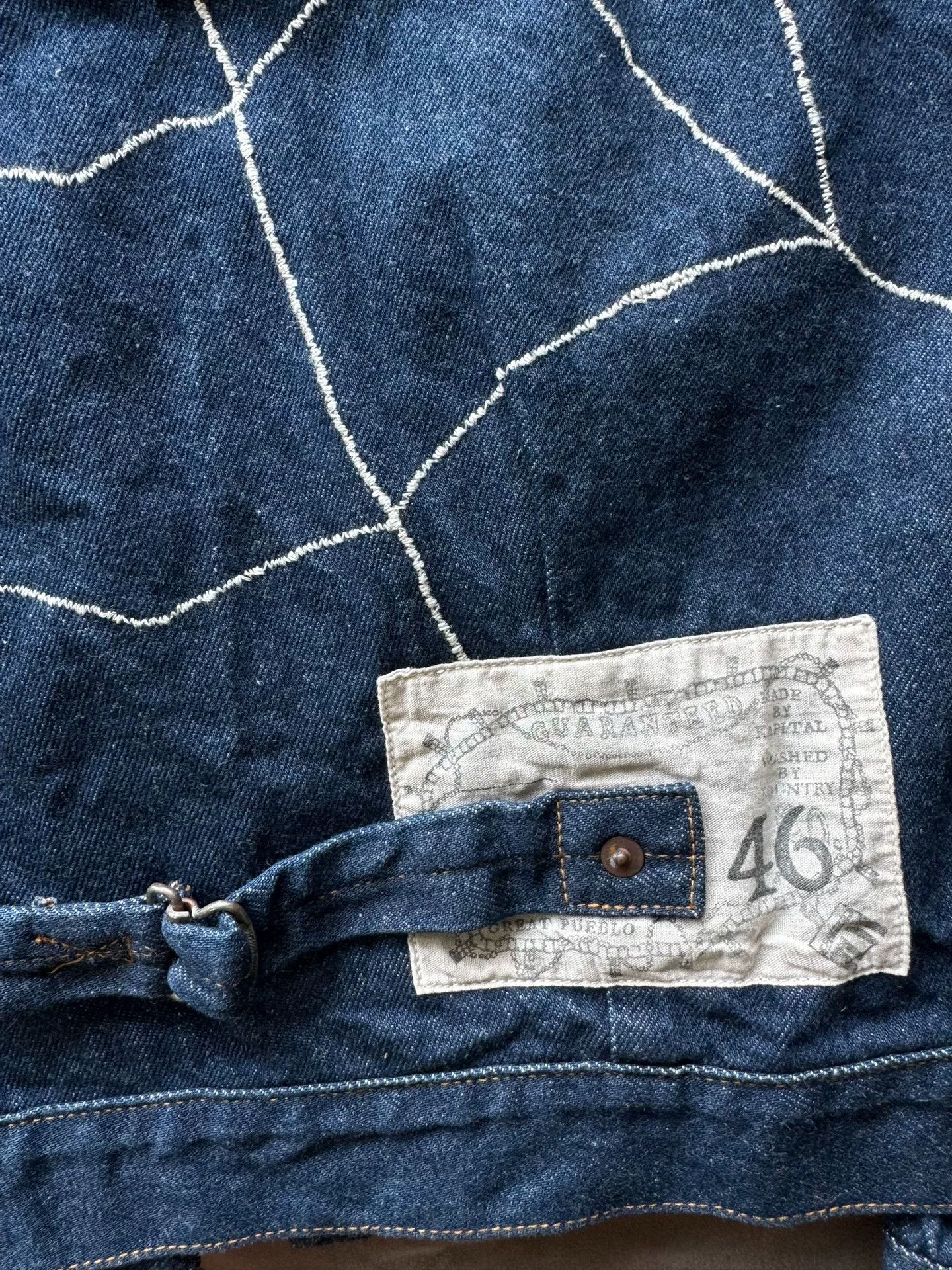 Kapital Kapital Spider Web Denim Jacket Size US L / EU 52-54 / 3 - 5 Thumbnail