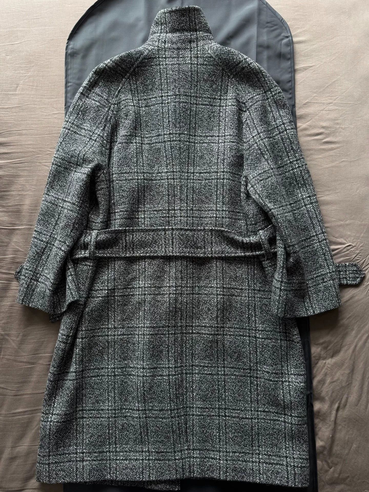 Balenciaga Balenciaga Wool Houndstooth Coat Size S / US 4 / IT 40 - 2 Thumbnail
