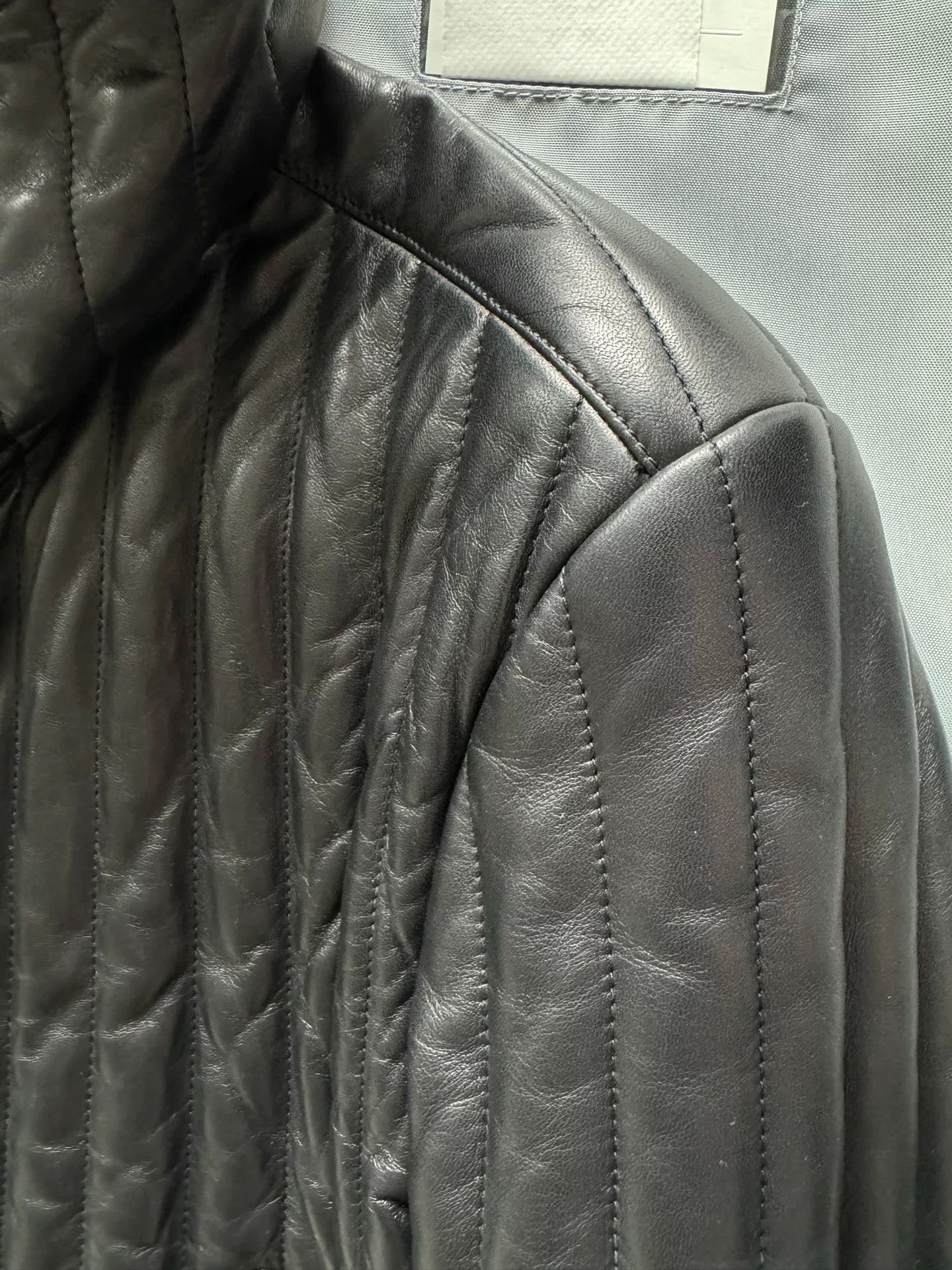 Tom Ford TOM FORD Quilted Hooded Leather Jacket Size US M / EU 48-50 / 2 - 5 Thumbnail
