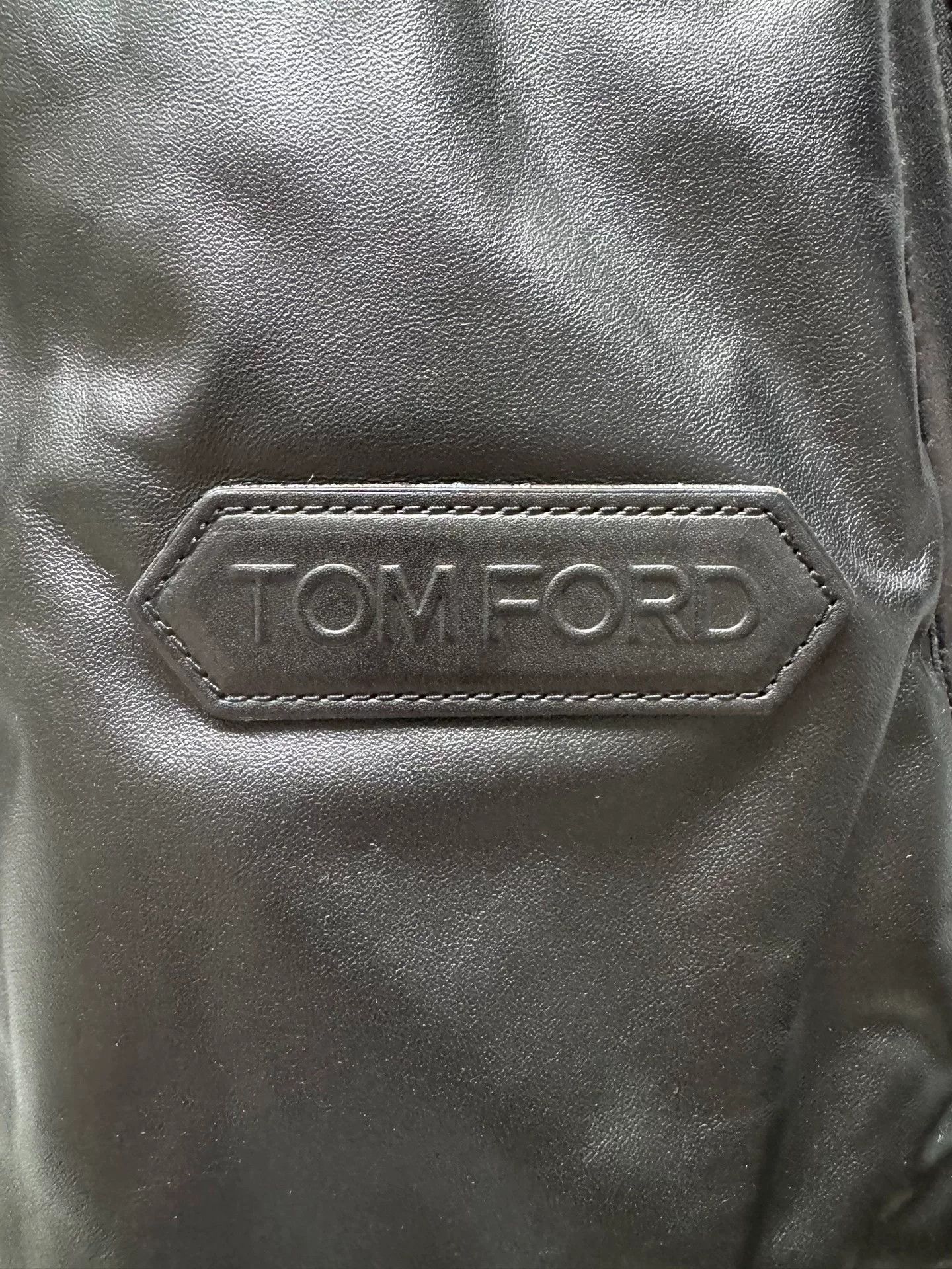 Tom Ford TOM FORD Quilted Hooded Leather Jacket Size US M / EU 48-50 / 2 - 8 Thumbnail
