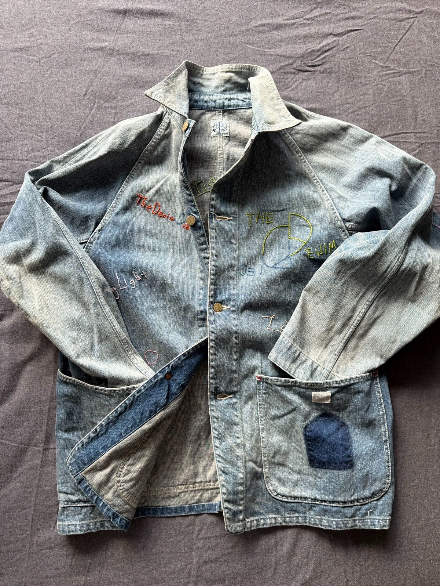 Kapital Kapital Vintage Denim Work Jacket Size US L / EU 52-54 / 3 - 2 Thumbnail
