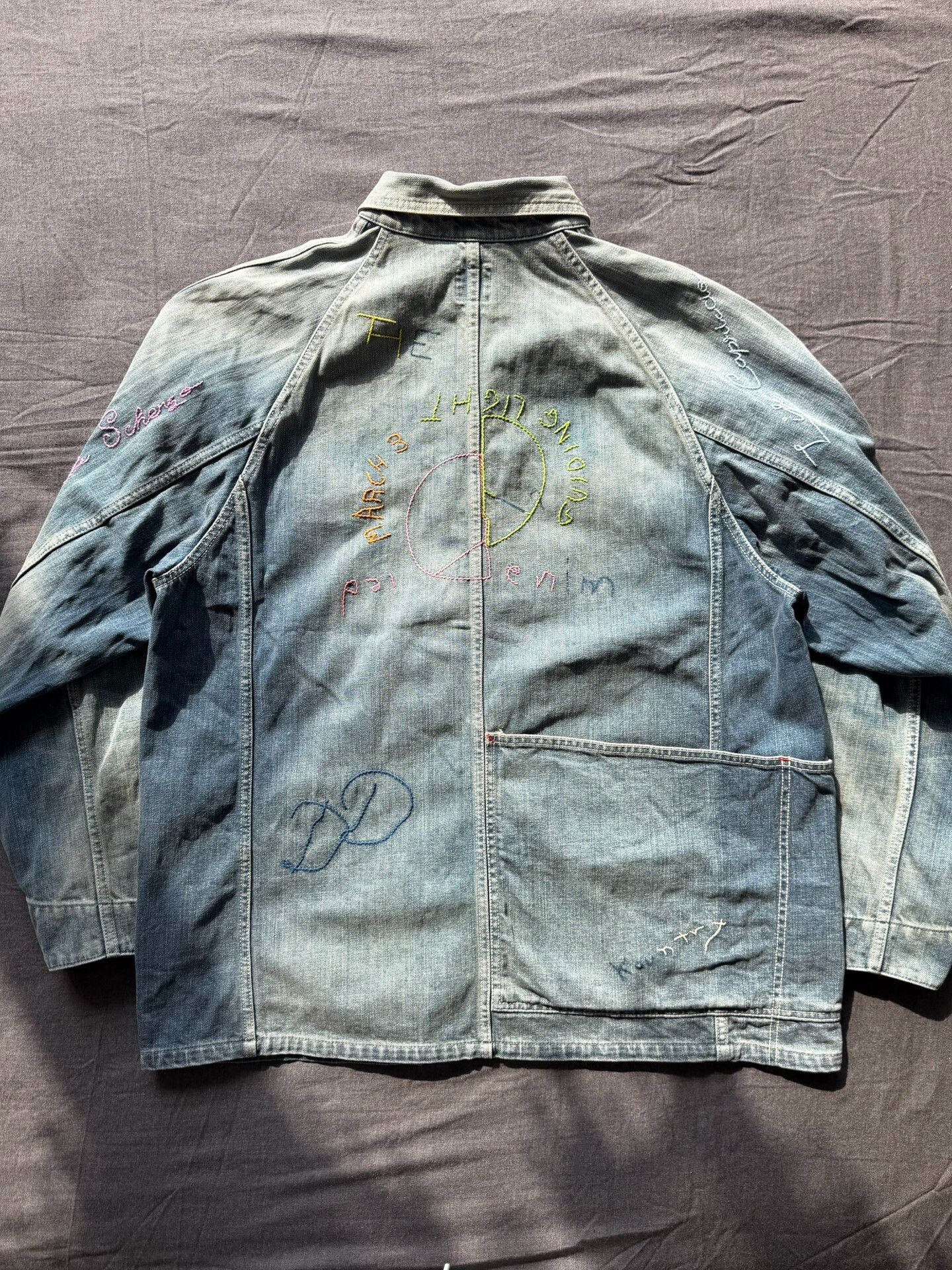 Kapital Kapital Vintage Denim Work Jacket Size US L / EU 52-54 / 3 - 3 Thumbnail