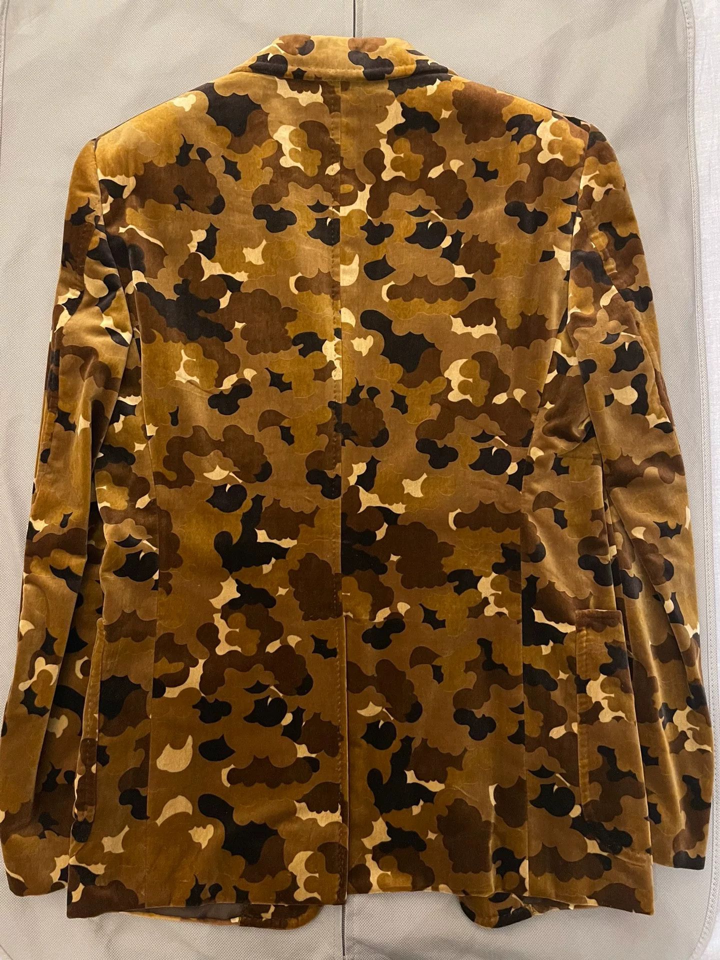 Tom Ford Tom Ford Velvet Camouflage Jacket Size L / US 10 / IT 46 - 4 Thumbnail