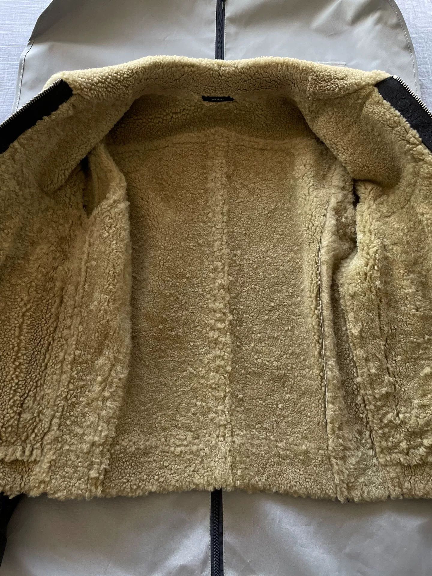 Tom Ford TOM FORD Leather Jacket with Fur Lining Size US S / EU 44-46 / 1 - 8 Thumbnail