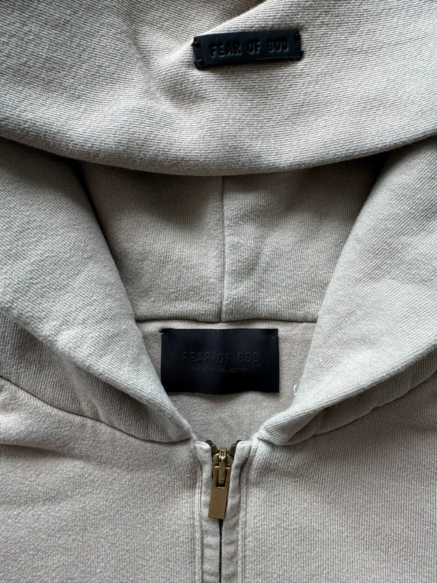 Fear of God Fear of God Vintage Zip Hoodie Size US XS / EU 42 / 0 - 3 Thumbnail