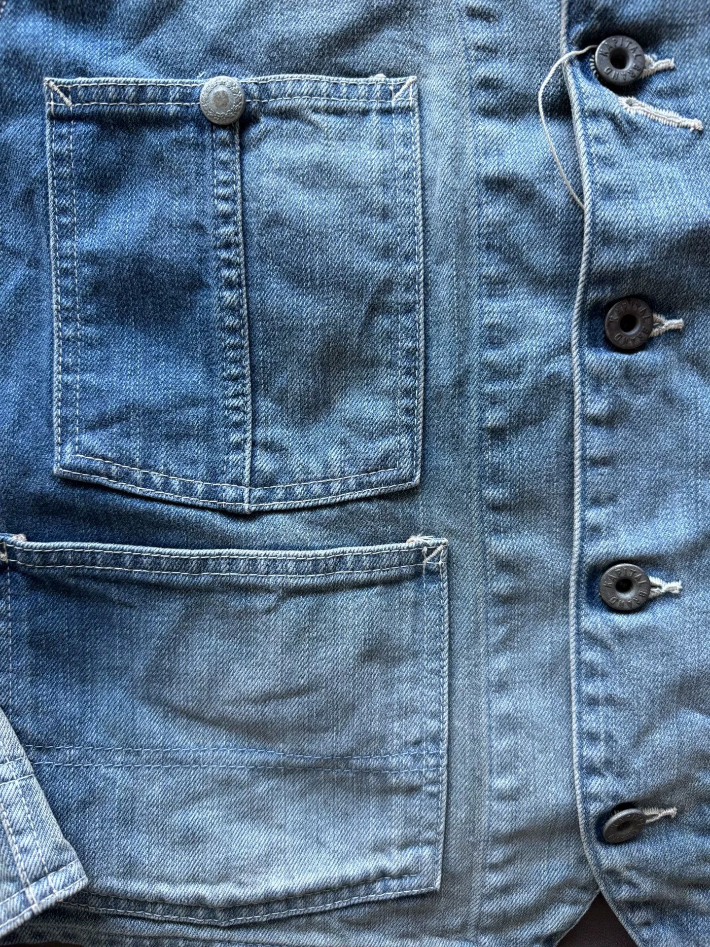 Kapital Kapital Four Pocket Denim Jacket Size US L / EU 52-54 / 3 - 6 Thumbnail