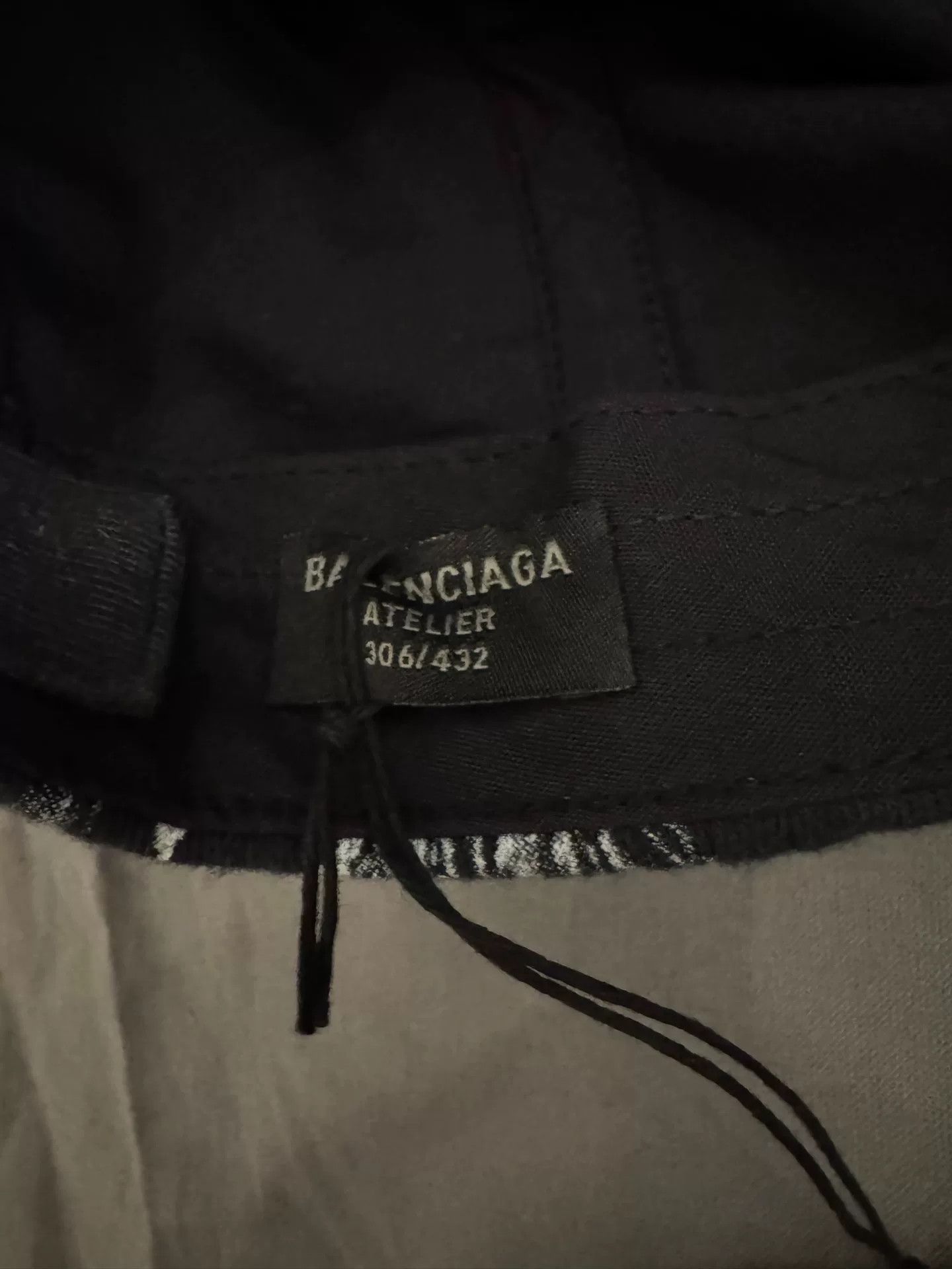 Balenciaga Balenciaga Atelier Graffiti Baseball Cap Size ONE SIZE - 6 Thumbnail