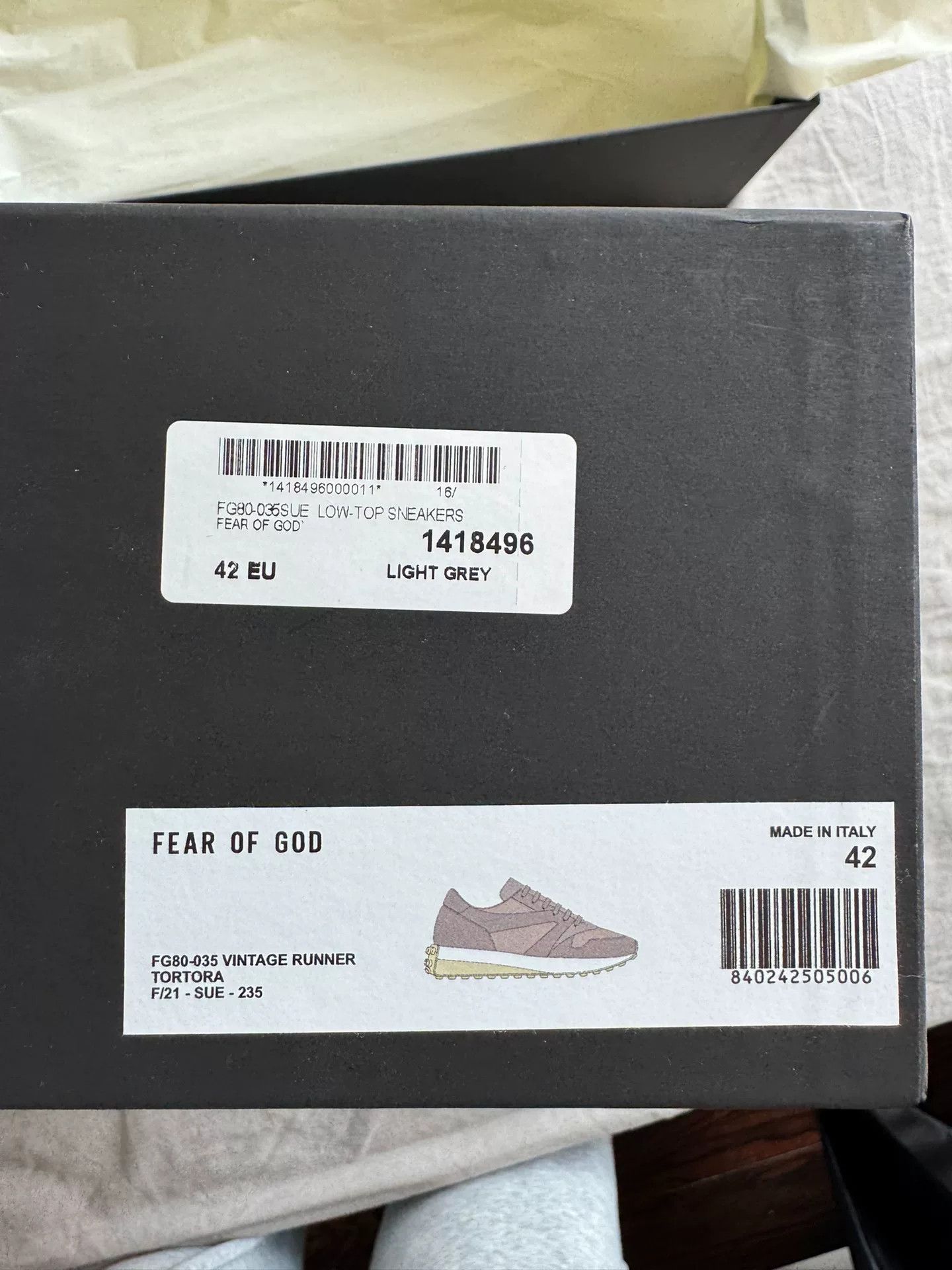 Fear of God Fear of God 7th Suede Sneakers Size US 9 / EU 42 - 9 Thumbnail
