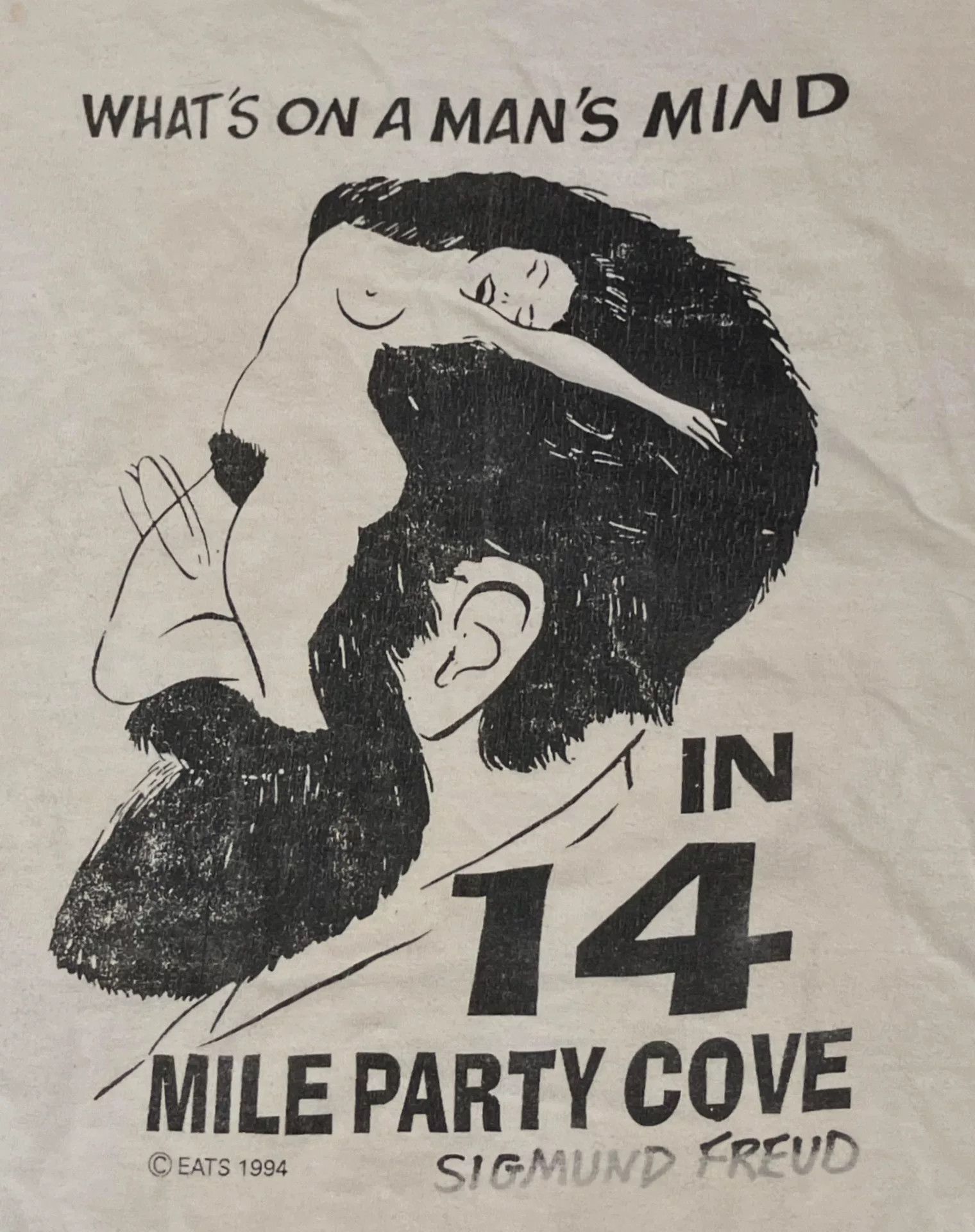 Vince Vintage 90s Graphic T-Shirt Size US M / EU 48-50 / 2 - 2 Thumbnail