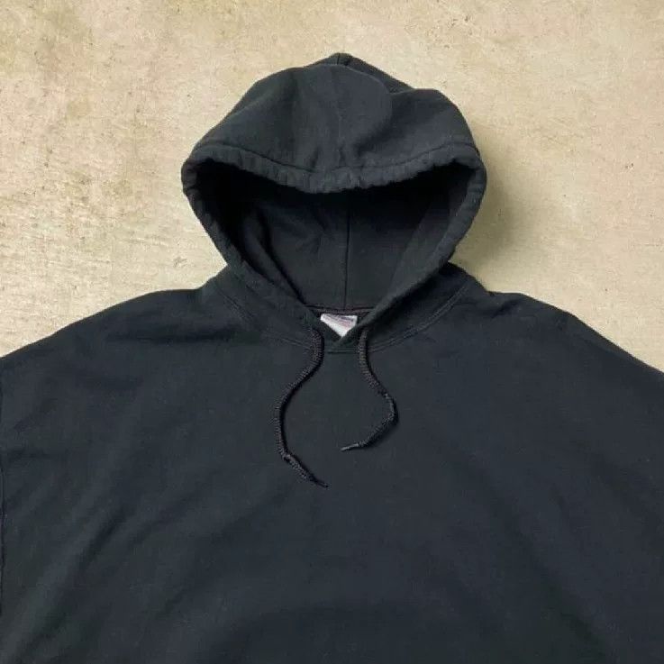 Vintage Vintage Gildan Skull Hoodie from 90s Size US XL / EU 56 / 4 - 4 Thumbnail