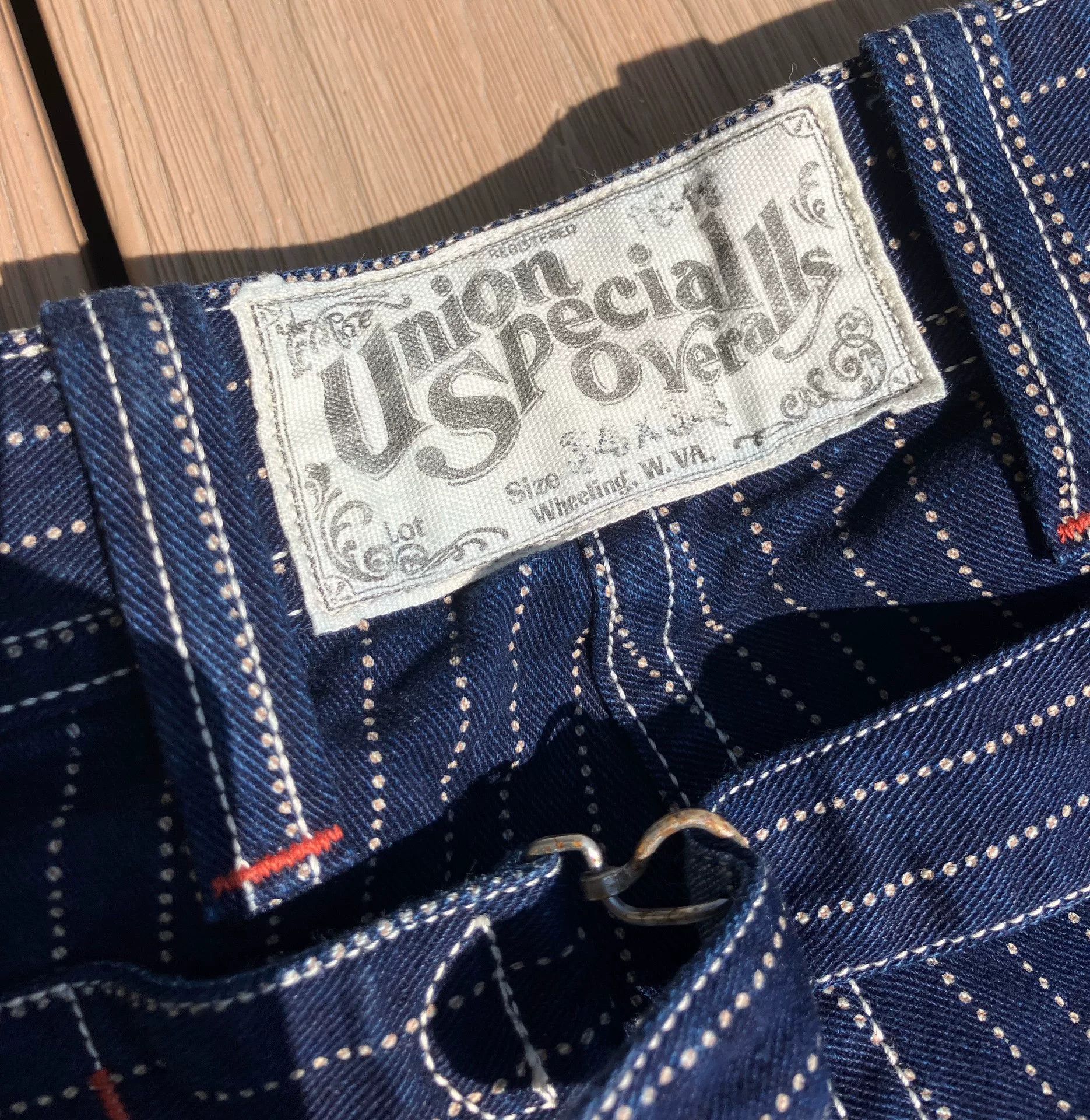 Freewheelers Vintage High-Waisted Work Pants Size US 34 / EU 50 - 5 Thumbnail
