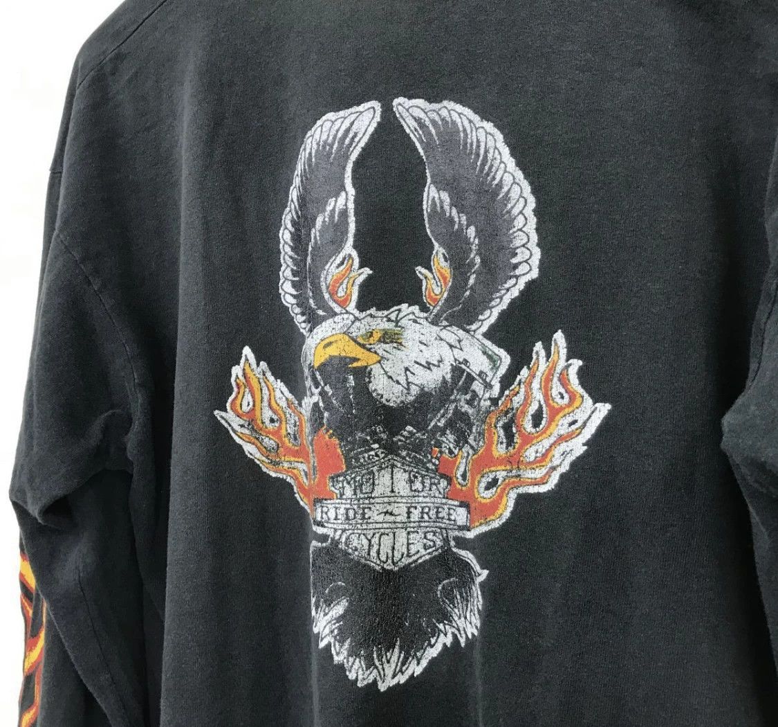 RIDING HIGH Vintage 80s Motor Ride Long Sleeve Tee Size US L / EU 52-54 / 3 - 2 Thumbnail