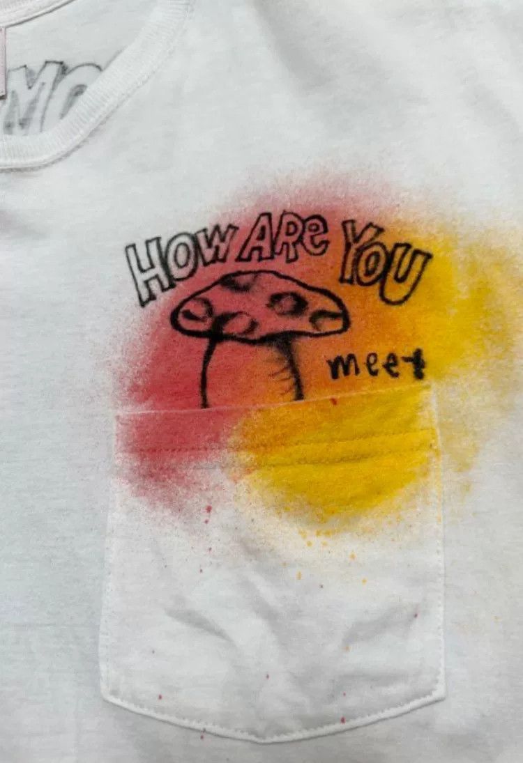 Vintage Vintage Handmade Graphic T-Shirt Size US M / EU 48-50 / 2 - 4 Thumbnail