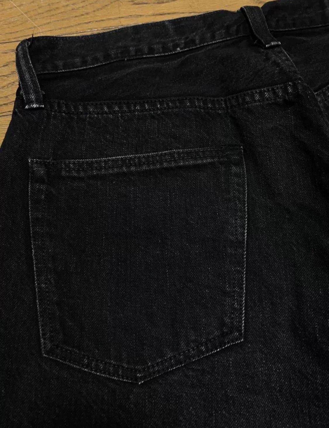Sugar Cane Sugar Cane Black Denim Trousers Size US 32 / EU 48 - 4 Thumbnail