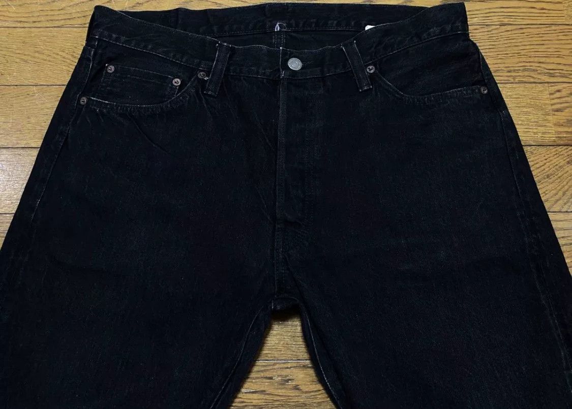 Sugar Cane Sugar Cane Black Denim Trousers Size US 32 / EU 48 - 3 Thumbnail