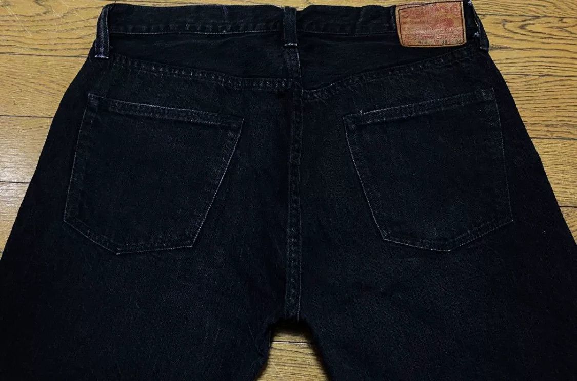 Sugar Cane Sugar Cane Black Denim Trousers Size US 32 / EU 48 - 2 Thumbnail