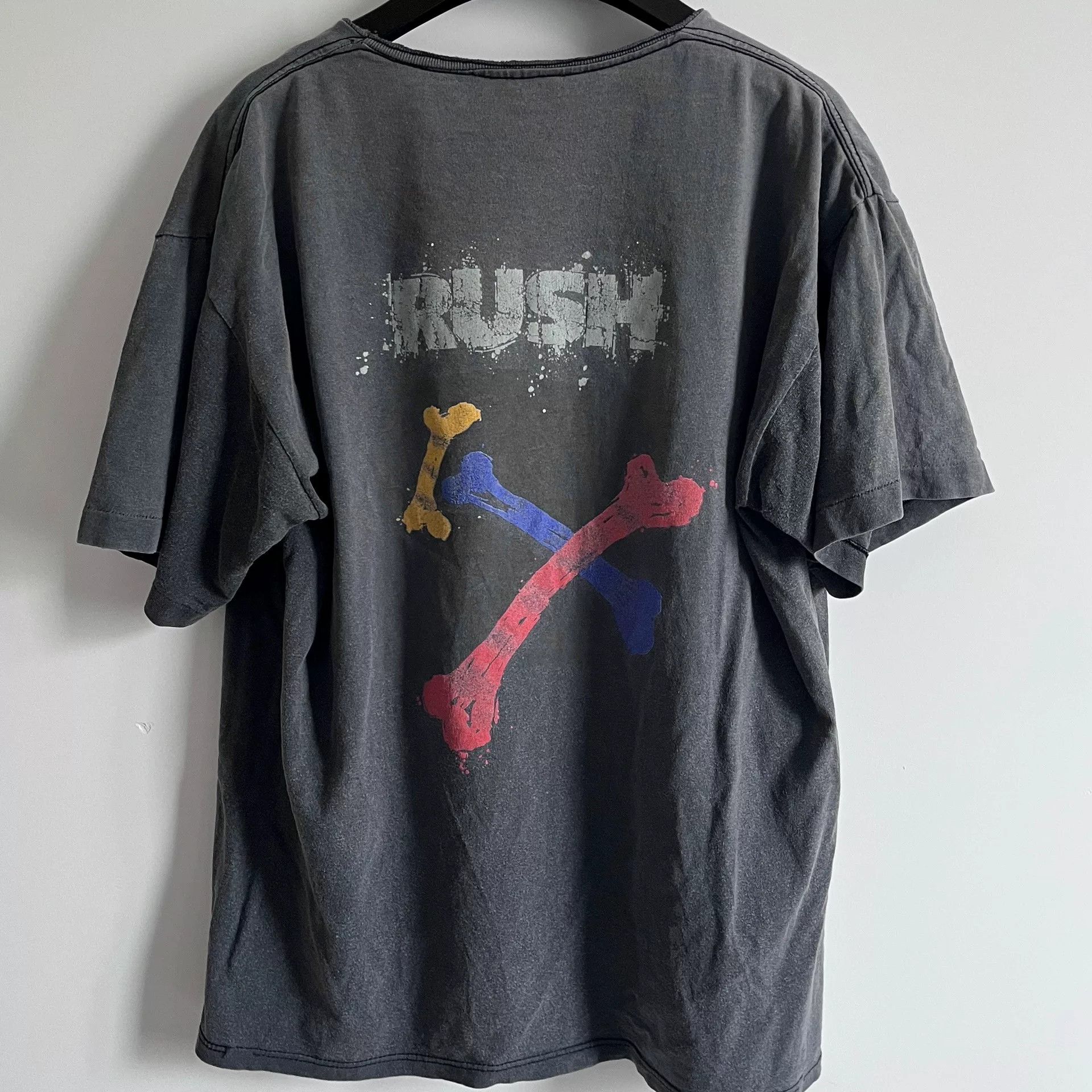 Vintage Vintage 90s Rush Band T-Shirt Size US M / EU 48-50 / 2 - 4 Thumbnail