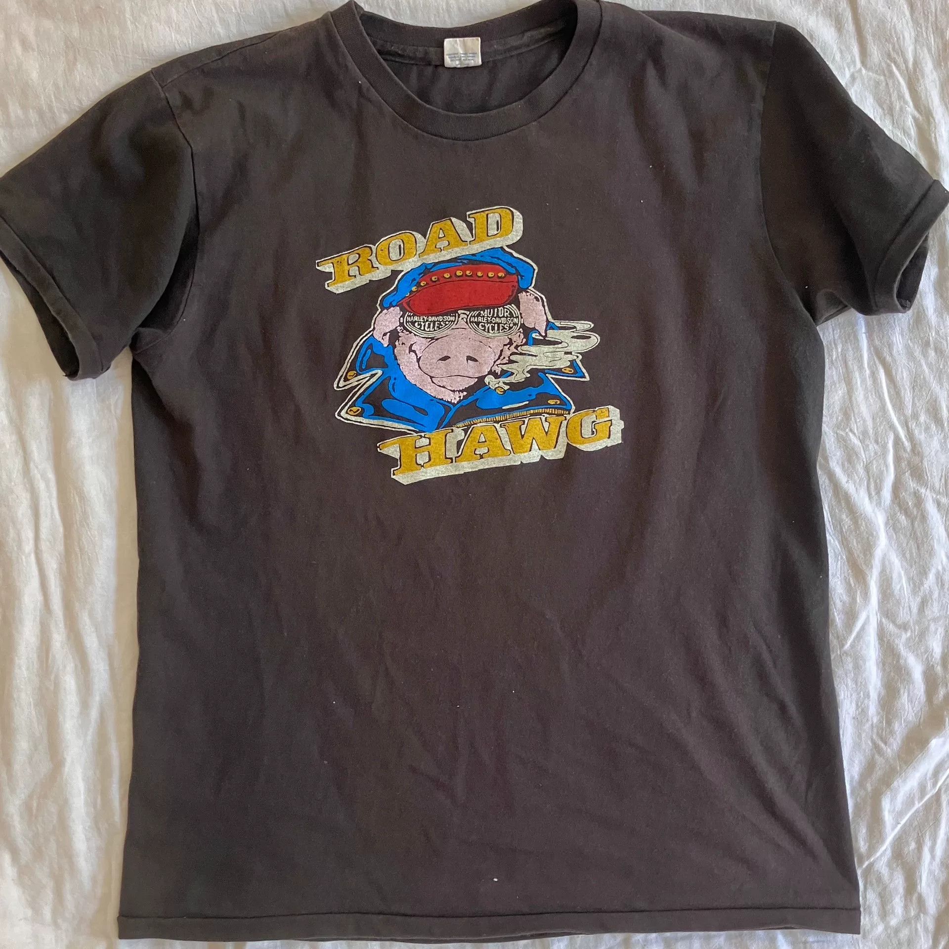 Vintage Vintage Harley-Davidson Skull T-Shirt Size US M / EU 48-50 / 2 - 2 Thumbnail