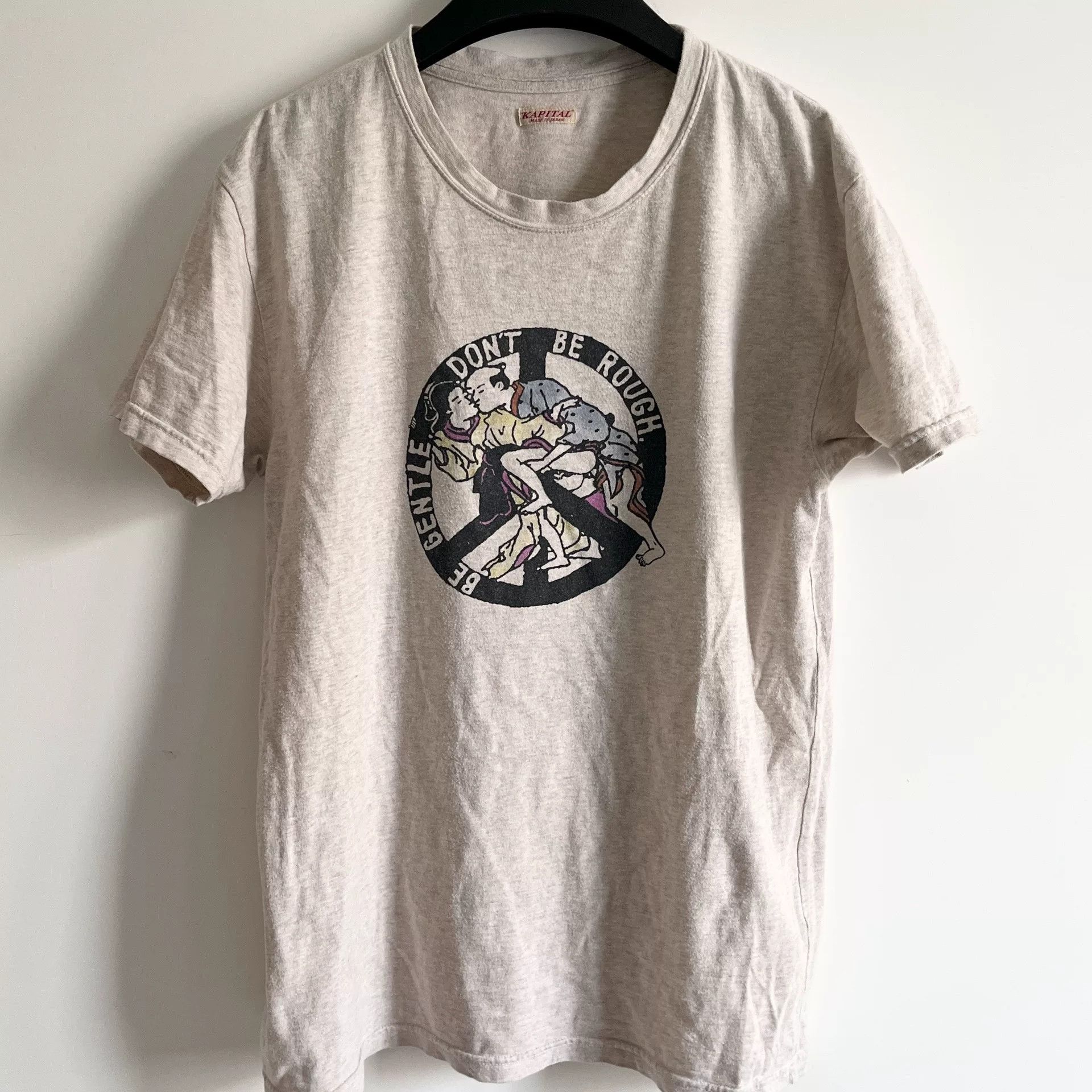 Kapital Kapital T-Shirt with Anti-War Theme Size US M / EU 48-50 / 2 - 2 Thumbnail