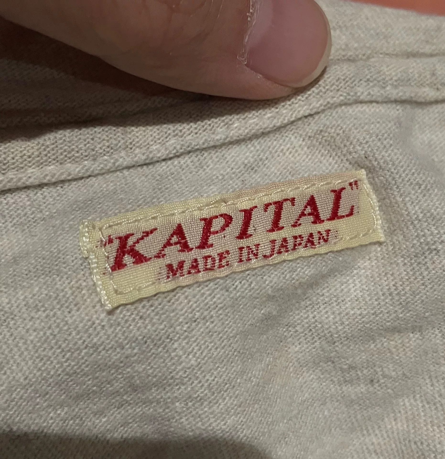 Kapital Kapital T-Shirt with Anti-War Theme Size US M / EU 48-50 / 2 - 4 Thumbnail