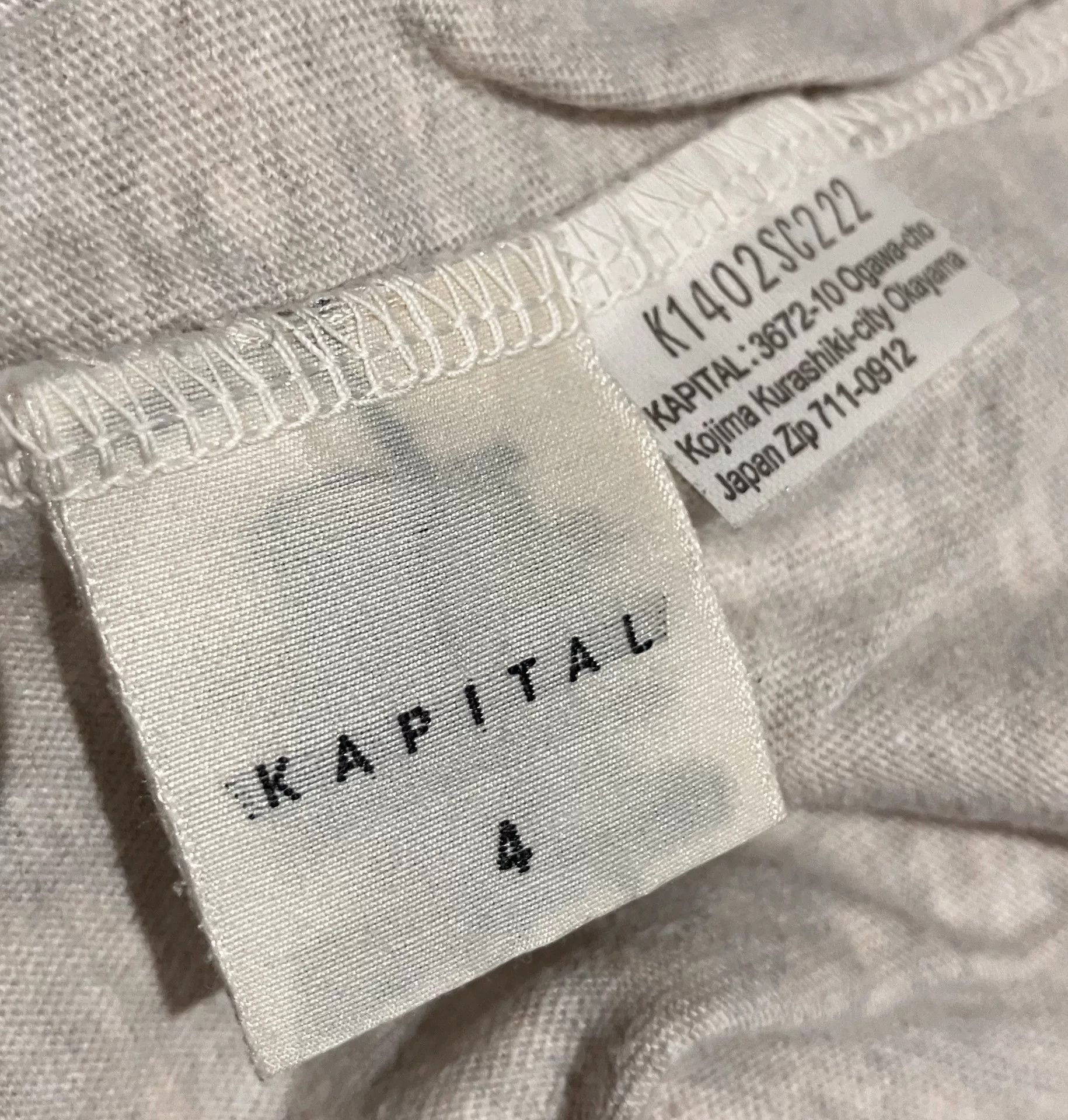Kapital Kapital T-Shirt with Anti-War Theme Size US M / EU 48-50 / 2 - 5 Thumbnail