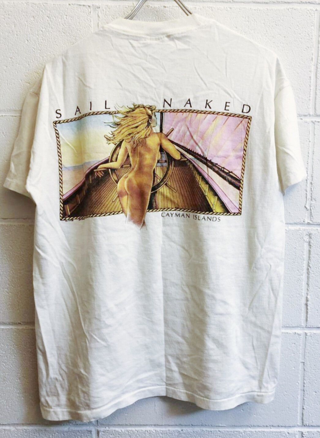 VINNY's Vintage 90s T-Shirt with Graphic Print Size US M / EU 48-50 / 2 - 2 Thumbnail