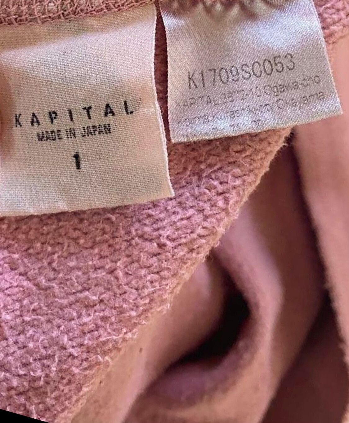 Kapital Kountry Kapital Oversized Mid-Sleeve Sweatshirt Size US L / EU 52-54 / 3 - 4 Thumbnail