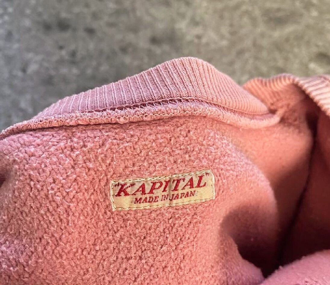 Kapital Kountry Kapital Oversized Mid-Sleeve Sweatshirt Size US L / EU 52-54 / 3 - 3 Thumbnail