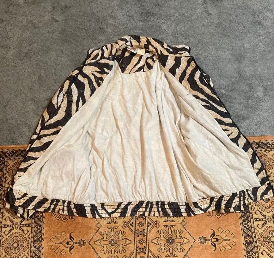 Vintage Vintage 80s-90s Zebra Print Jacket Size US M / EU 48-50 / 2 - 4 Thumbnail