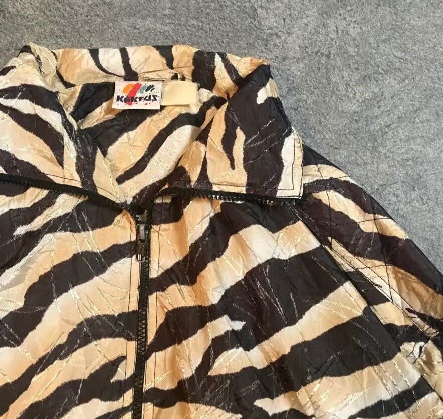 Vintage Vintage 80s-90s Zebra Print Jacket Size US M / EU 48-50 / 2 - 6 Thumbnail