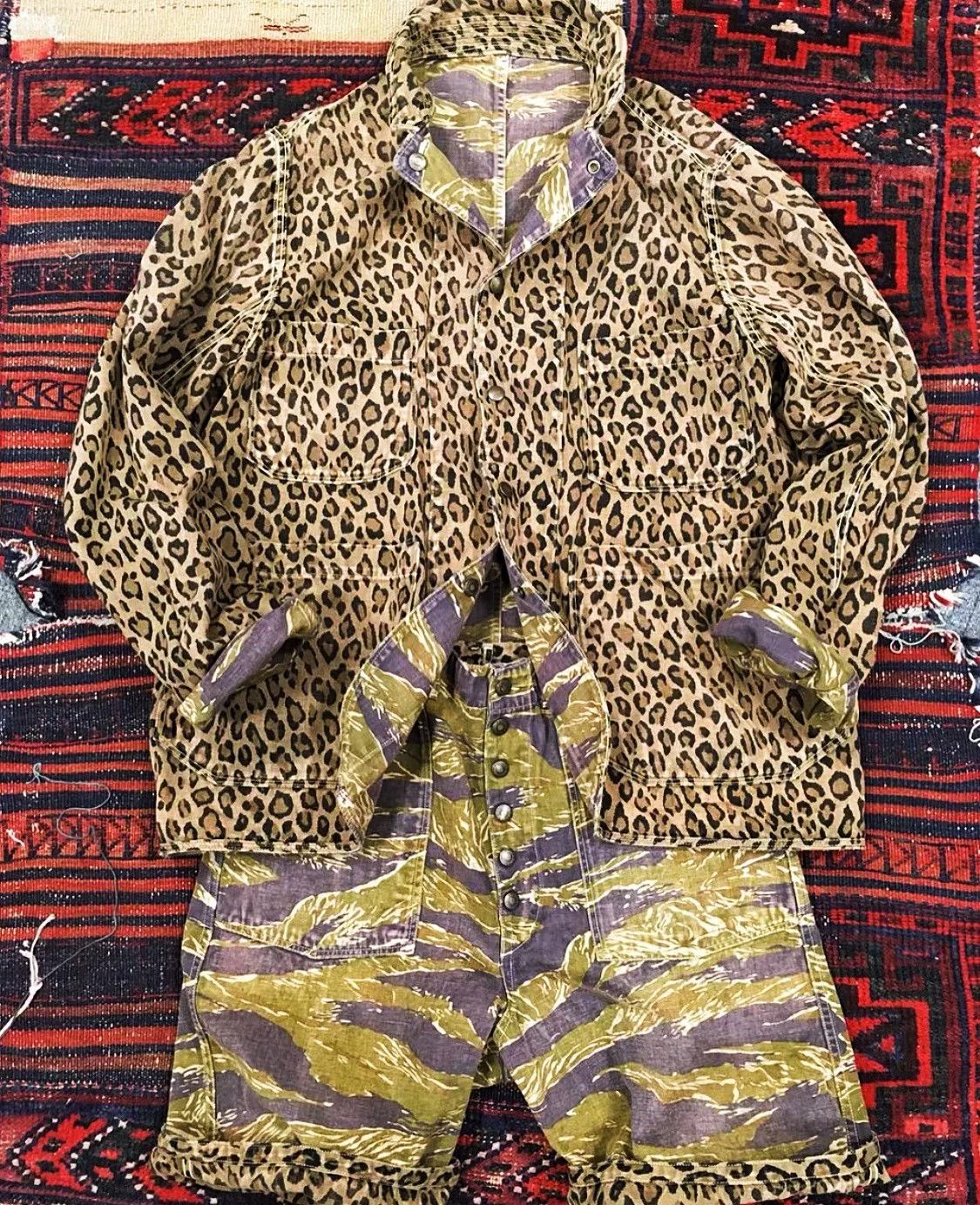 Kapital Capital Double-Sided Leopard Print Bag Size ONE SIZE - 6 Thumbnail