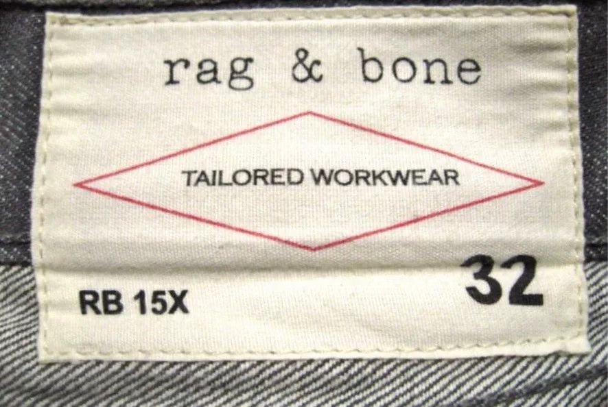 Rag & Bone Rag & Bone Slim Straight Jeans W32 Size US 32 / EU 48 - 4 Thumbnail