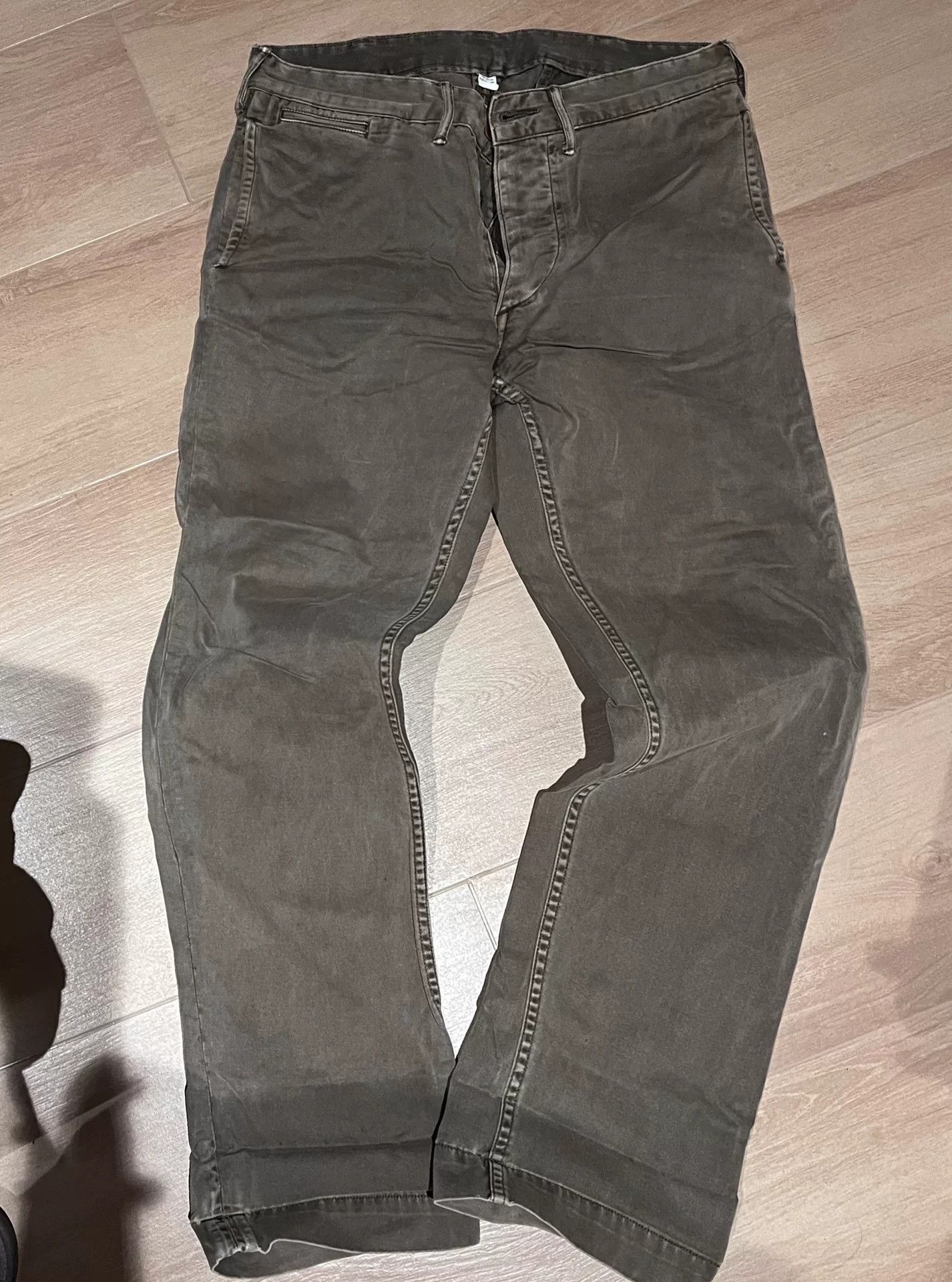 RRL Ralph Lauren Double RL Khaki Pants Size 31x32 Size US 31 - 2 Thumbnail
