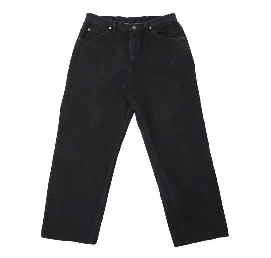 Porter Classic Vintage Brittania Black Jeans from the 90s Size US 28 / EU 44 - 2 Thumbnail