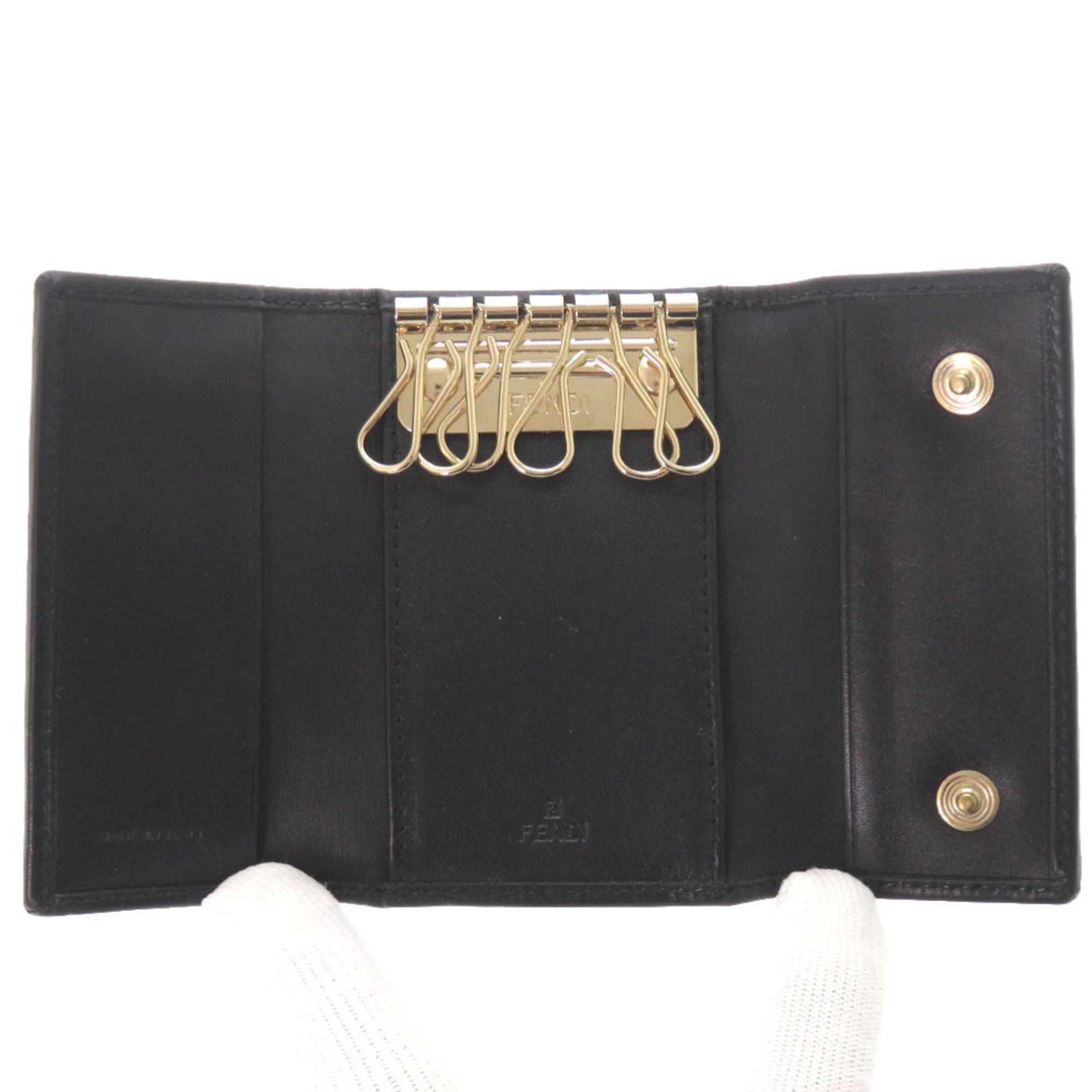 Fendi Like new Fendi Zucca canvas and leather brown 6-ring key case 1138 Size ONE SIZE - 5 Thumbnail