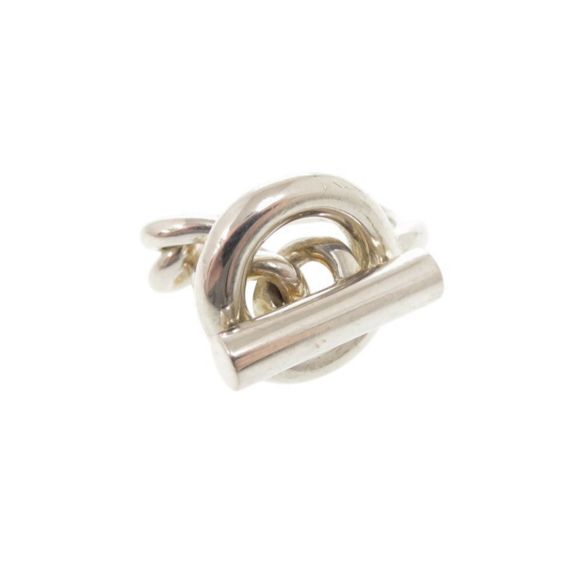 Hermes Hermes Croisette #53 Silver 925 Ring 1164 Size ONE SIZE - 5 Thumbnail