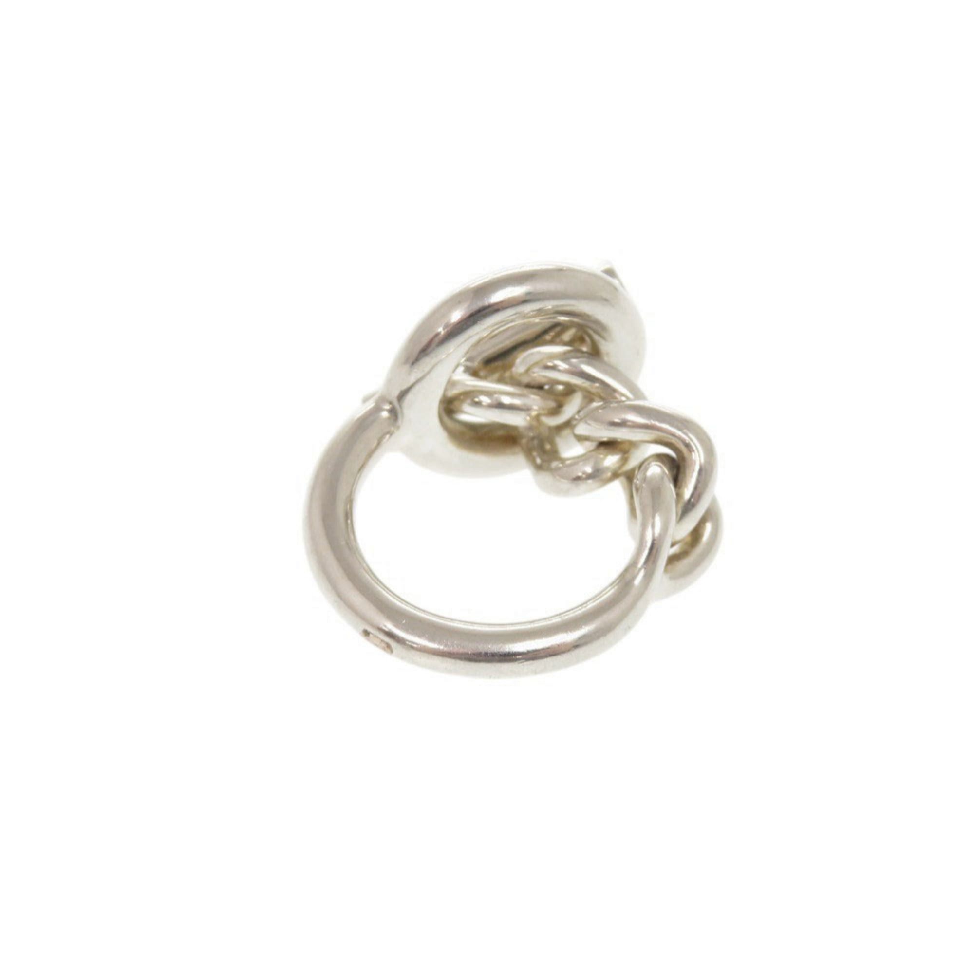 Hermes Hermes Croisette #53 Silver 925 Ring 1164 Size ONE SIZE - 3 Thumbnail