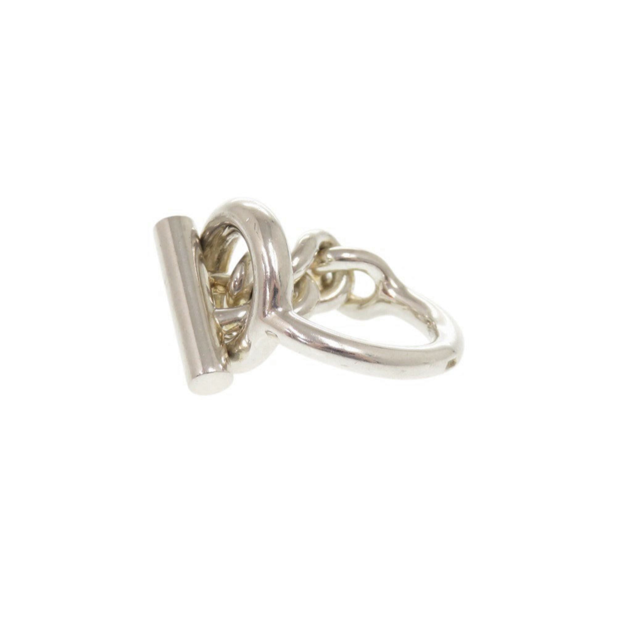 Hermes Hermes Croisette #53 Silver 925 Ring 1164 Size ONE SIZE - 2 Thumbnail