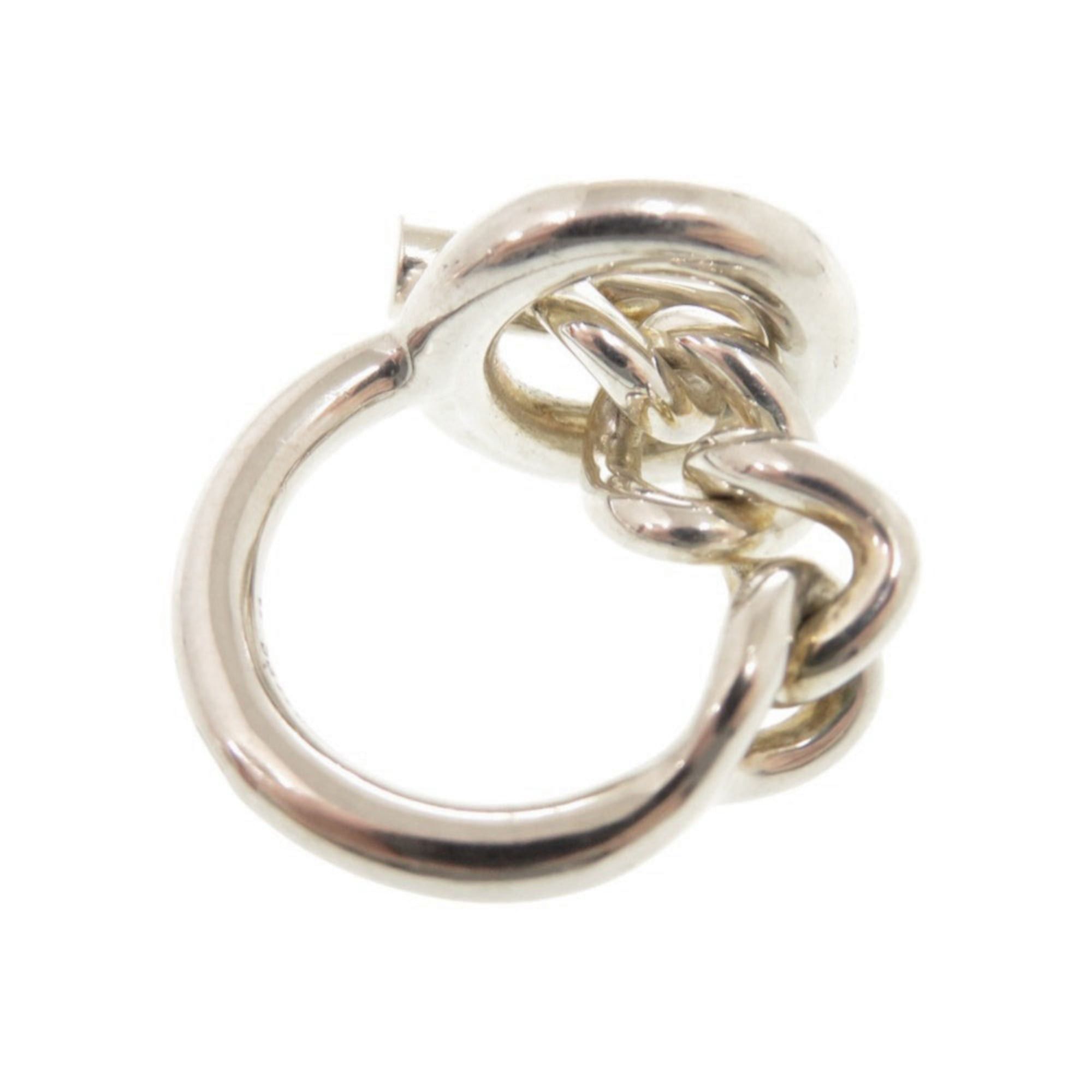 Hermes Hermes Croisette #53 Silver 925 Ring 1164 Size ONE SIZE - 9 Thumbnail