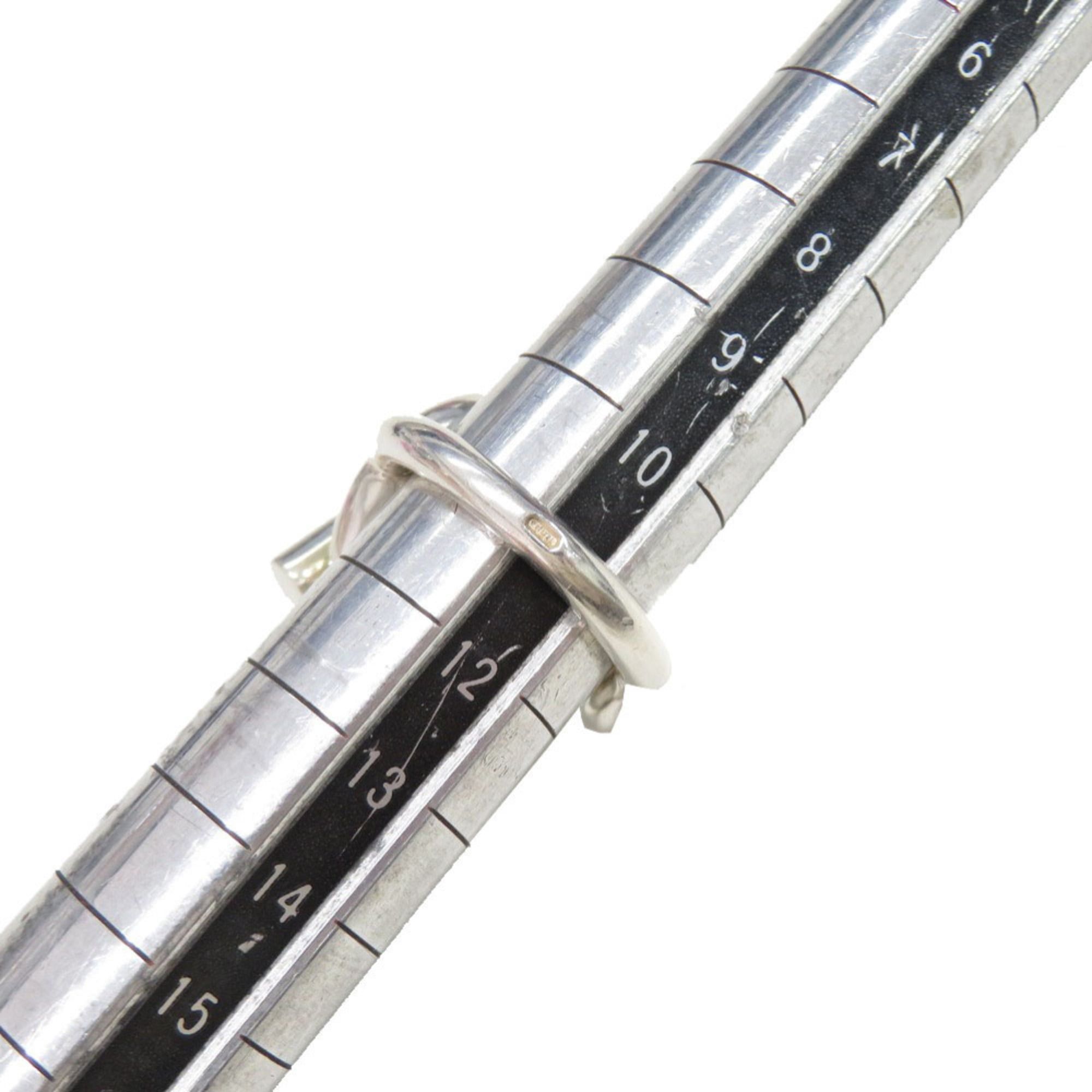 Hermes Hermes Croisette #53 Silver 925 Ring 1164 Size ONE SIZE - 10 Thumbnail