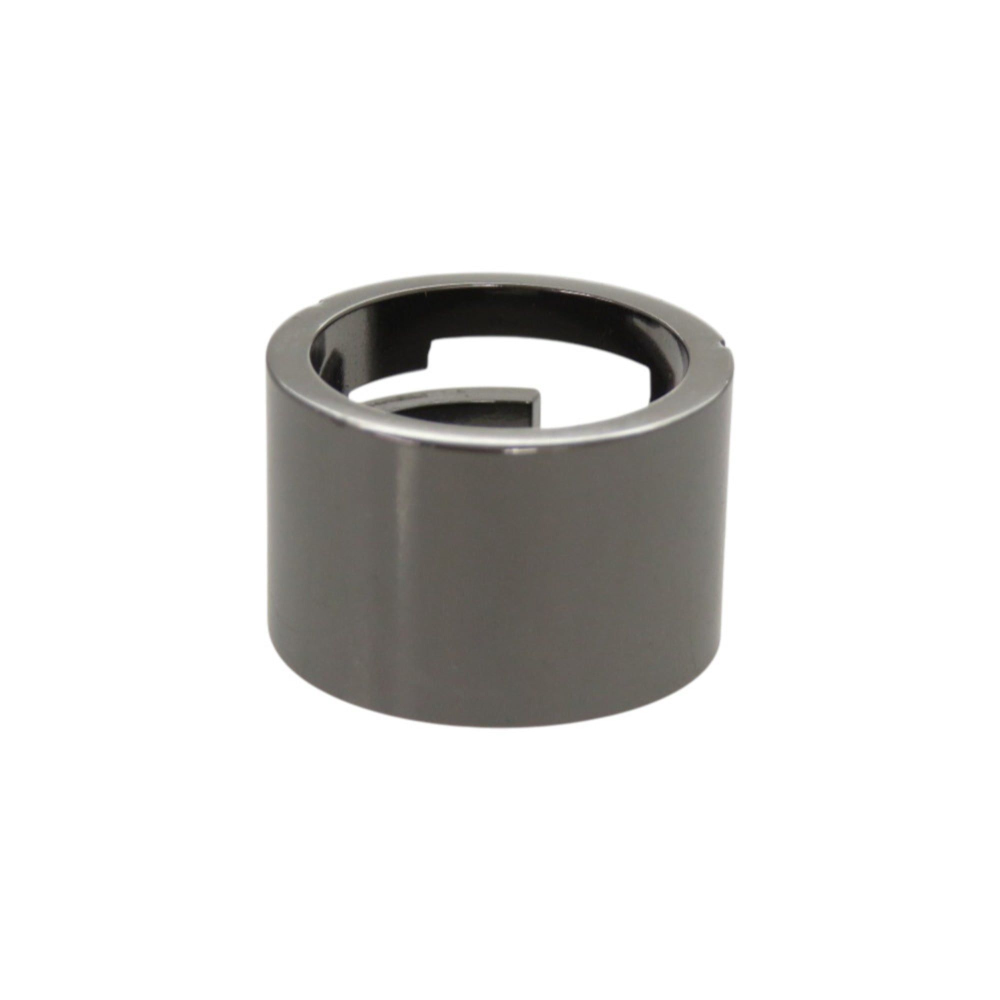 Gucci Like new Gucci Branded G Logo Cutout Silver 925 Gunmetal Ring 0740 Size ONE SIZE - 2 Thumbnail