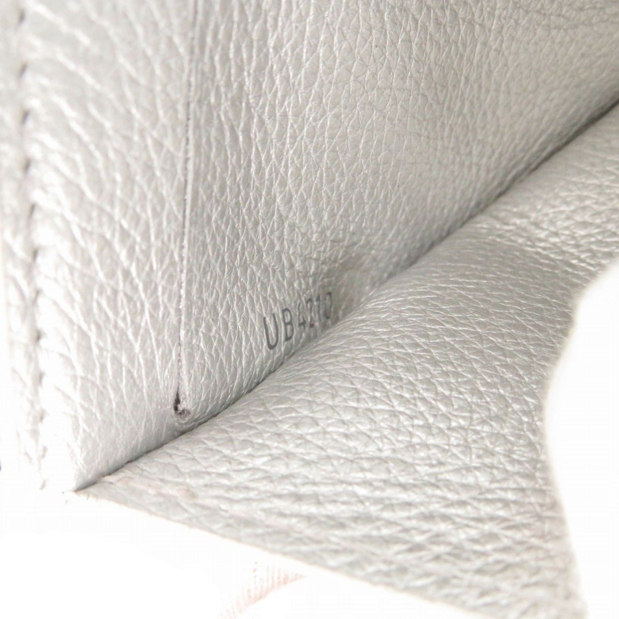 Louis Vuitton Excellent condition Louis Vuitton Portefeuille Rock Mini Leather Silver Tri-fold Wallet LV 1637 Size ONE SIZE - 10 Thumbnail