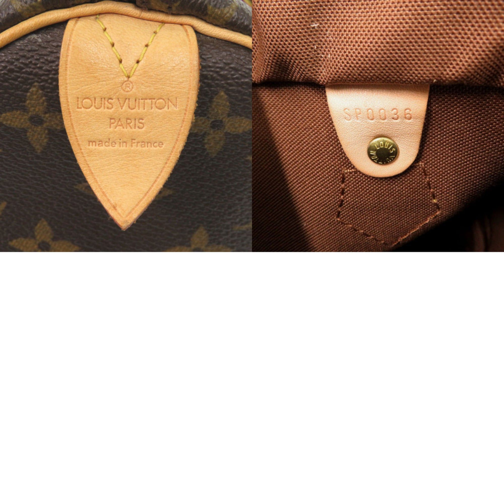 Louis Vuitton Louis Vuitton Speedy 25 Monogram M41528 Handbag LV 0990 Size ONE SIZE - 10 Thumbnail