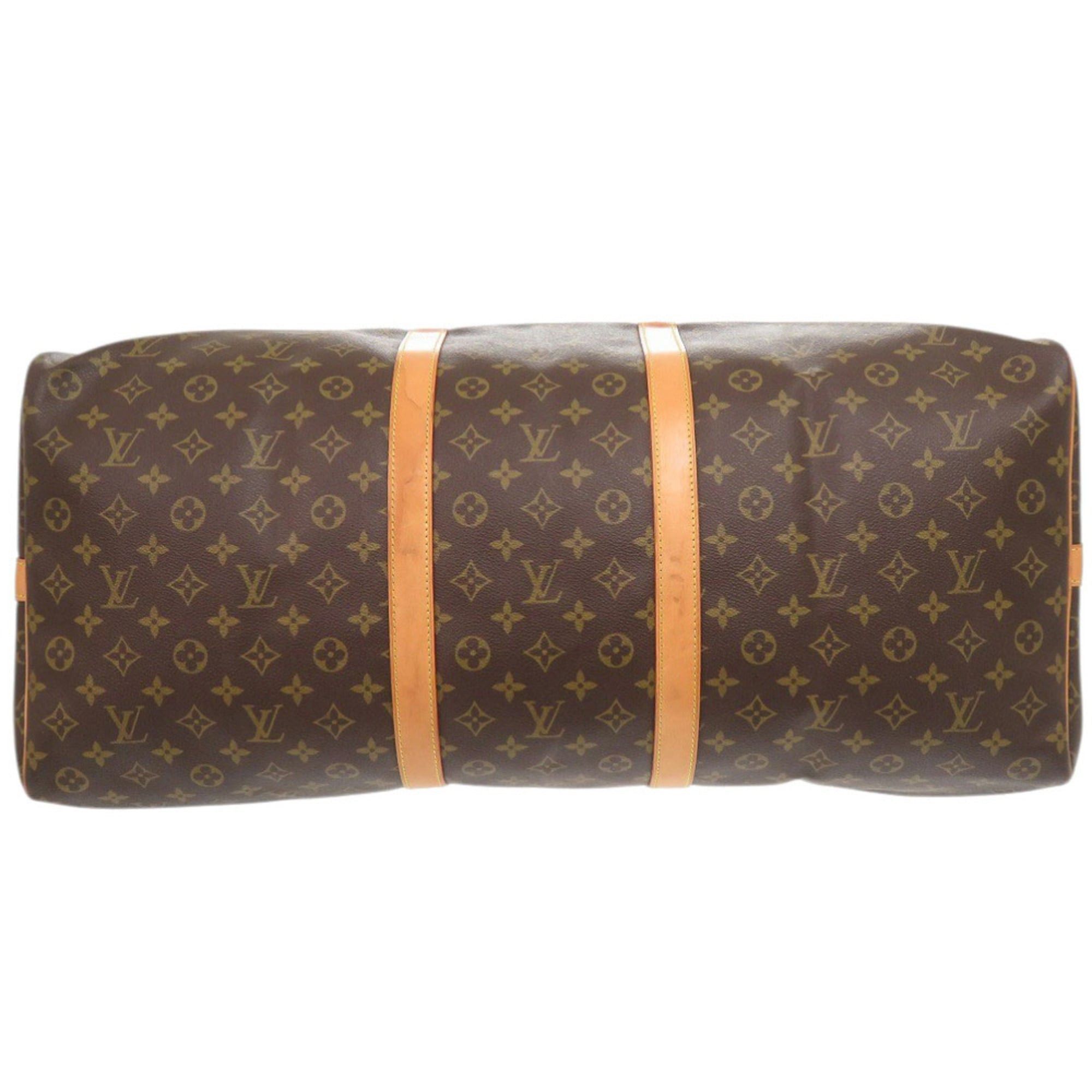Louis Vuitton Louis Vuitton Keepall Bandouliere 60 Monogram Boston Bag M41412 LV 0452 Size ONE SIZE - 3 Thumbnail