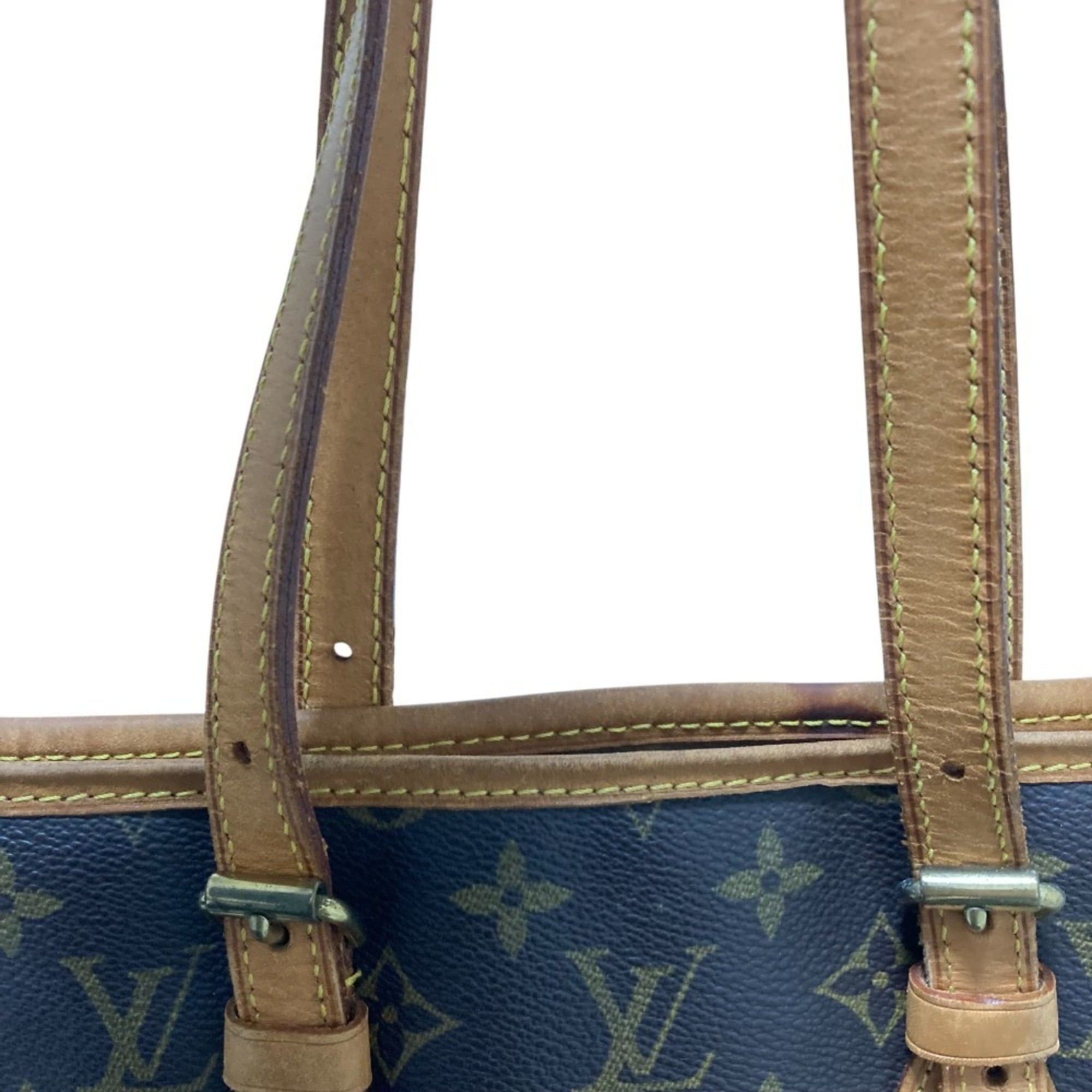 Louis Vuitton LOUIS VUITTON Monogram Bucket PM Handbag M42238 Brown Women's Size ONE SIZE - 12 Thumbnail