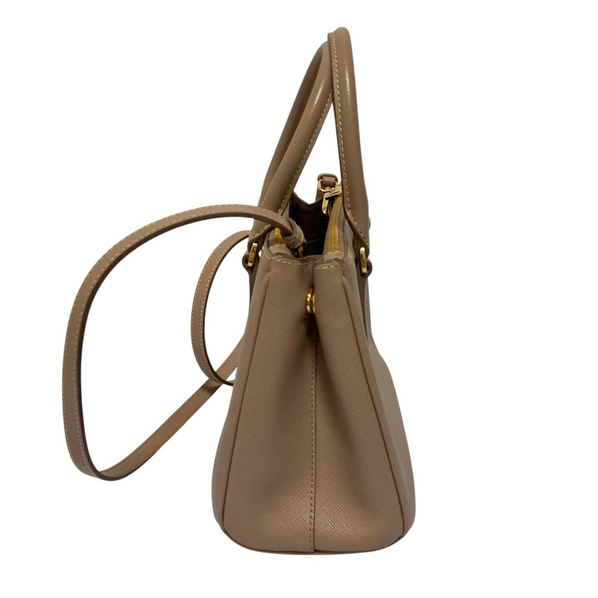 Prada PRADA Galleria Saffiano Leather Small Bag, 2-Way Shoulder 1BA896, Light Pink, CIPRIA, Women's Size ONE SIZE - 3 Thumbnail
