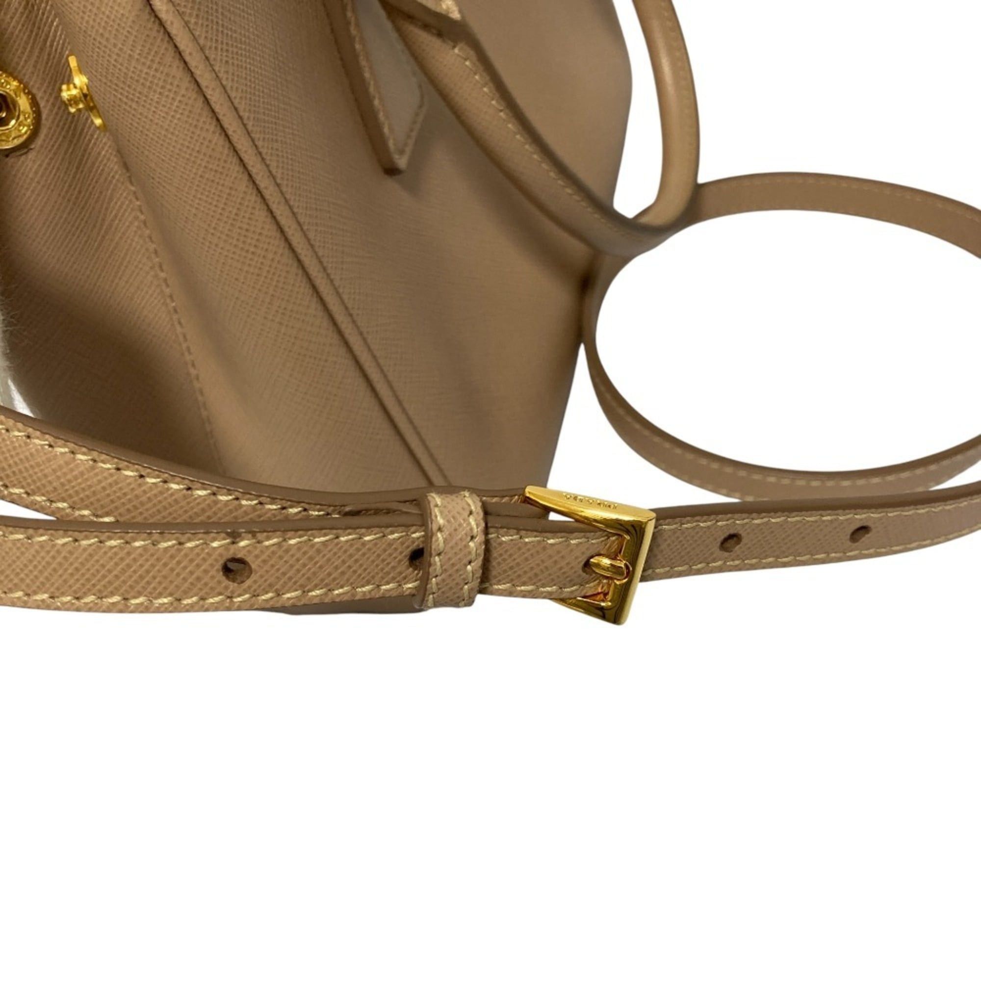 Prada PRADA Galleria Saffiano Leather Small Bag, 2-Way Shoulder 1BA896, Light Pink, CIPRIA, Women's Size ONE SIZE - 7 Thumbnail