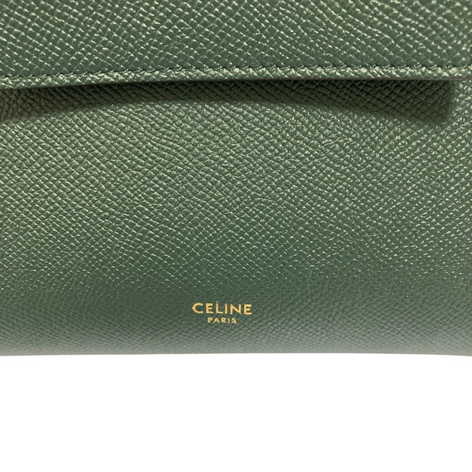 Celine CELINE Nano Belt Bag, 2-Way Shoulder Bag/Handbag, Green, Women's Size ONE SIZE - 7 Thumbnail